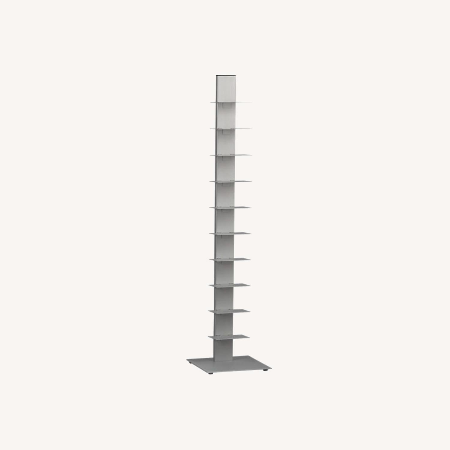 CB2 Array Gray Bookcase - image-0