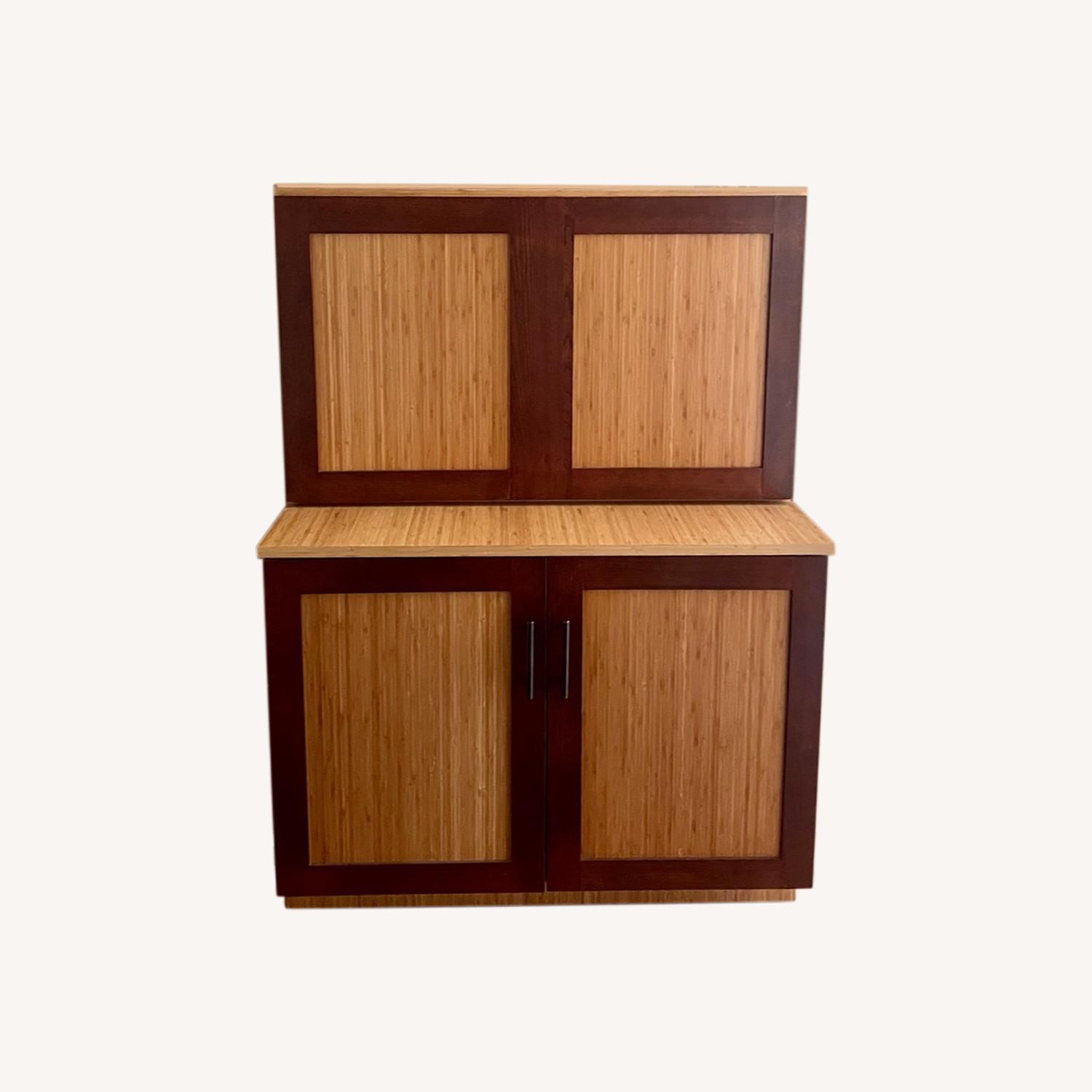 Custom Bamboo Computer Desk - image-0