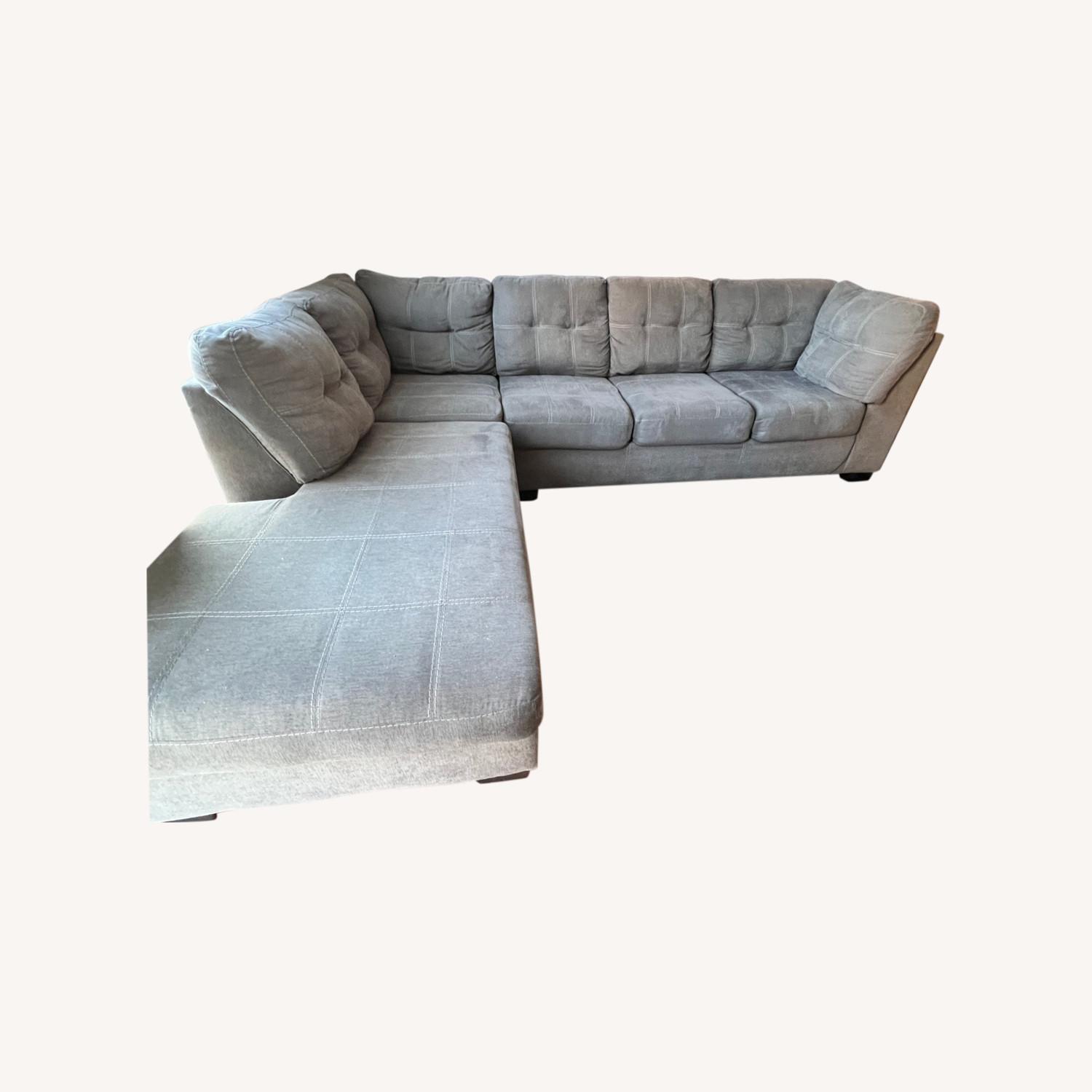 Maier Charcoal 2 Piece Sectional with LAF Chaise - image-0