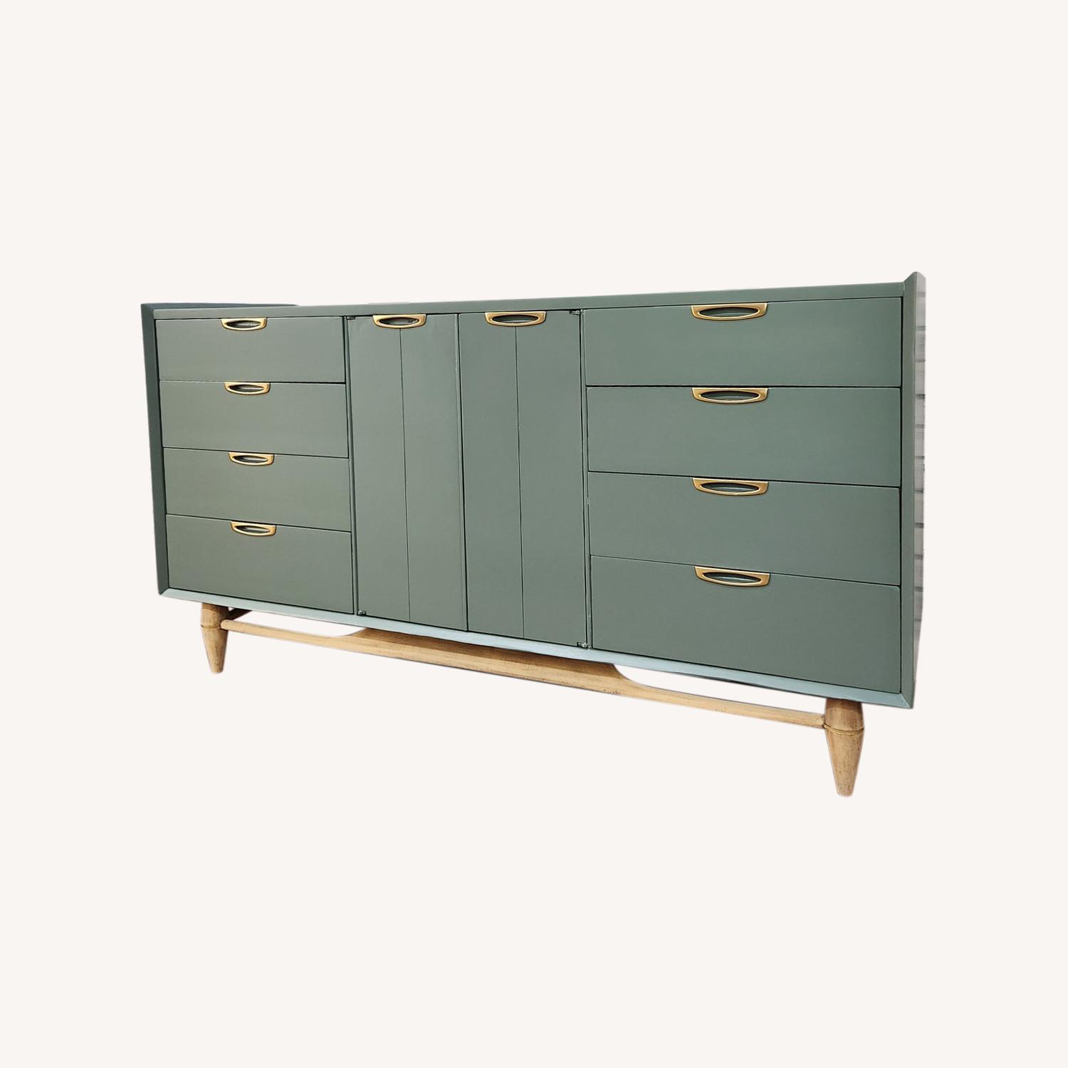 Midcentury Modern Refinished Dresser - image-7