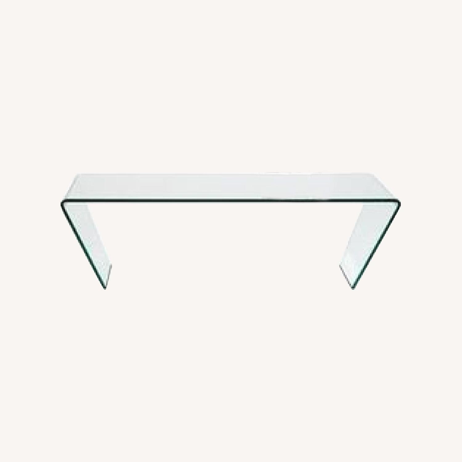 BoConcept Curved Glass Coffee Table - image-0