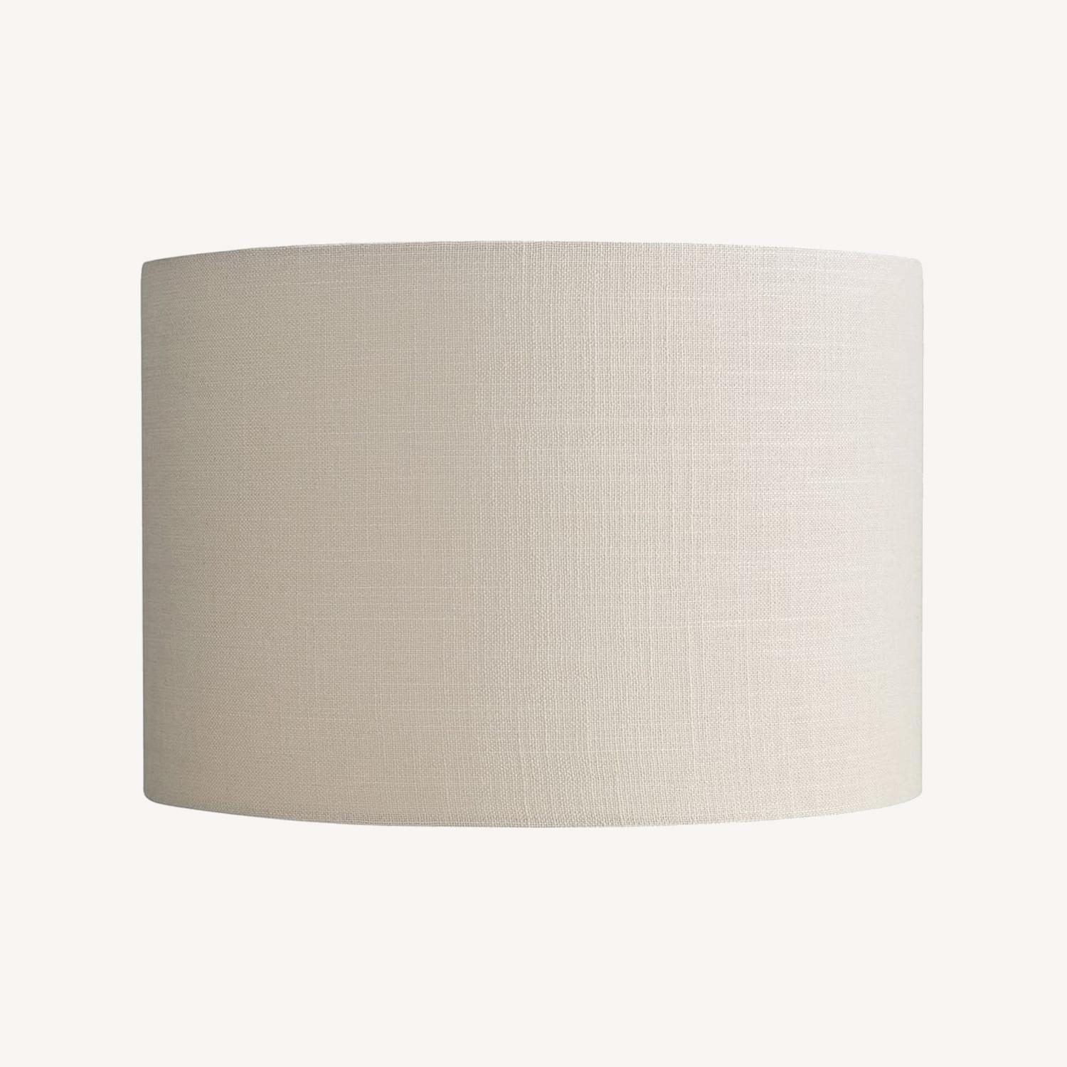 Pottery barn large lampshade aptdeco
