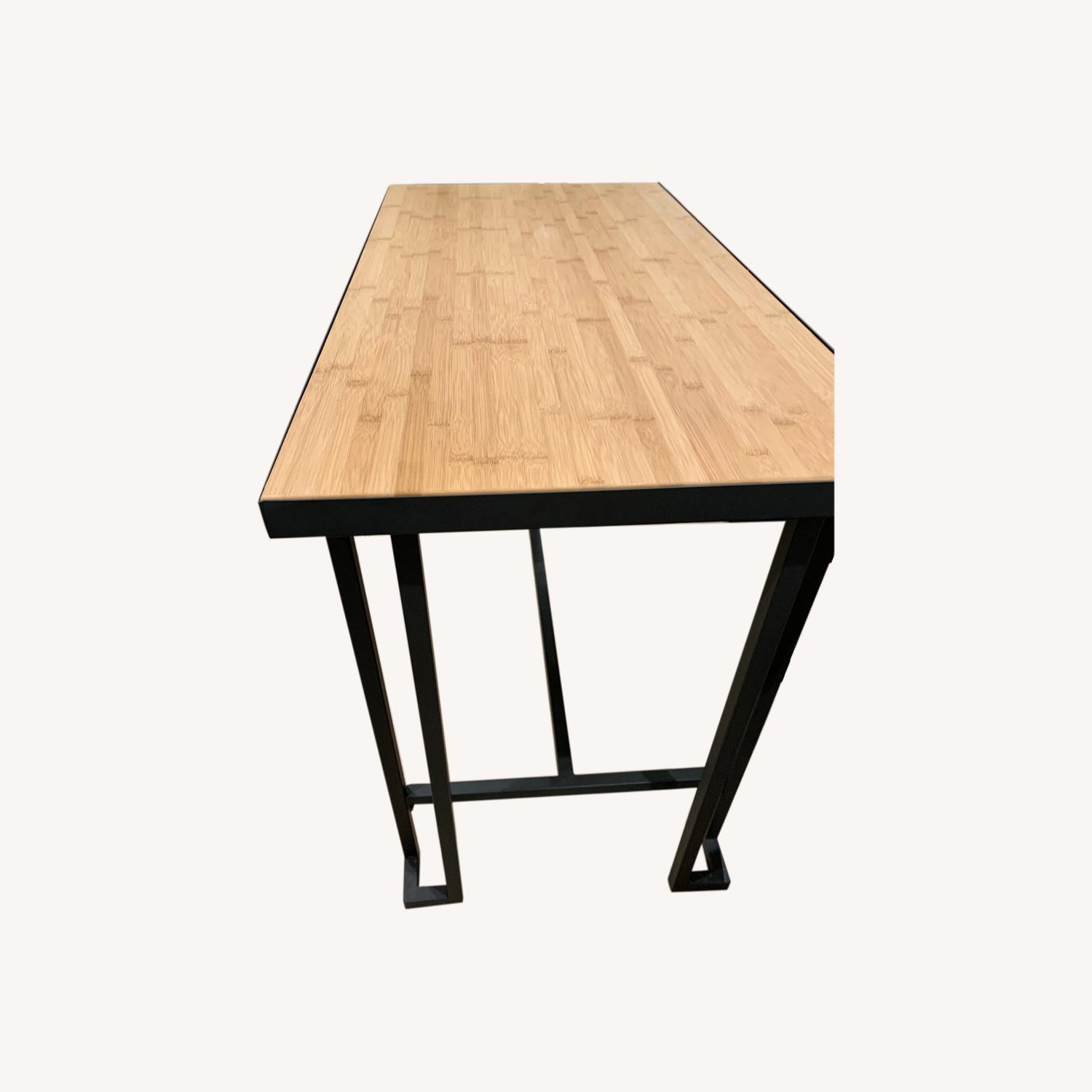 West Elm Counter Height Kitchen Table AptDeco
