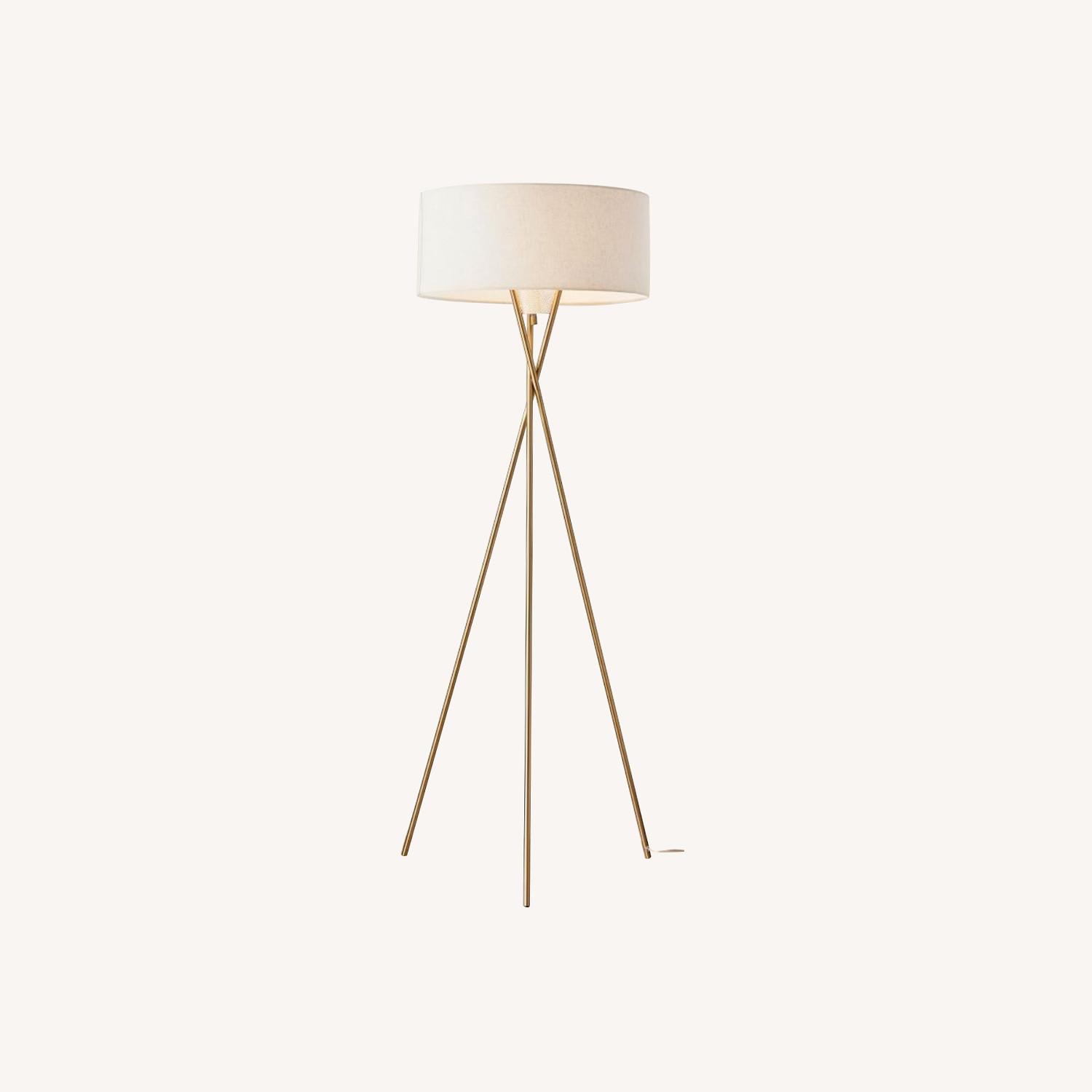 West Elm Mid-Century Tripod Floor Lamp - image-0