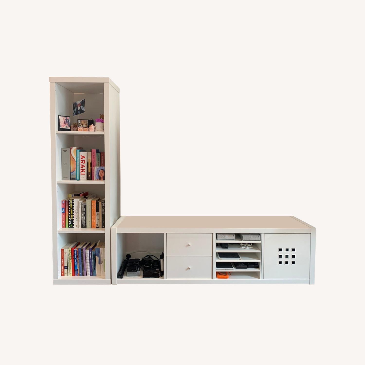 IKEA TV Storage with Drawers - image-0