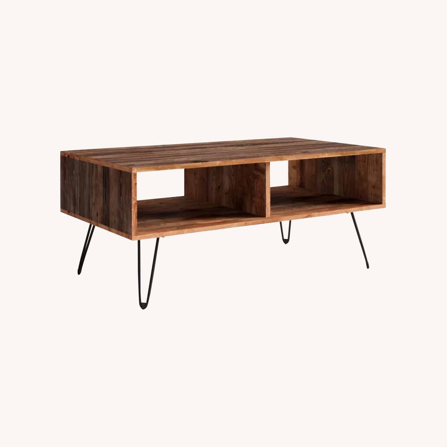 Wayfair Wood Coffee Table AptDeco