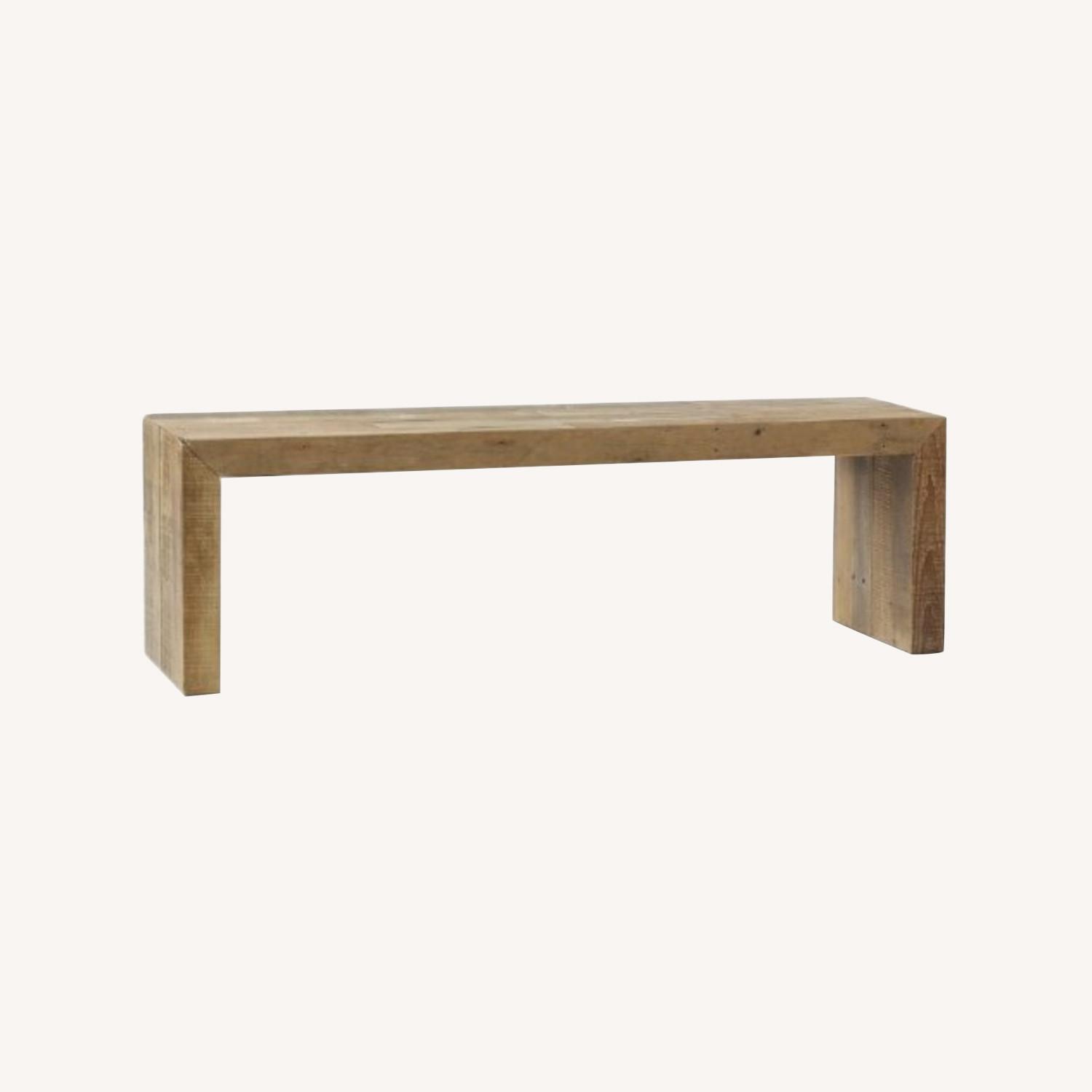 West Elm Emmerson Dining Table and Bench AptDeco