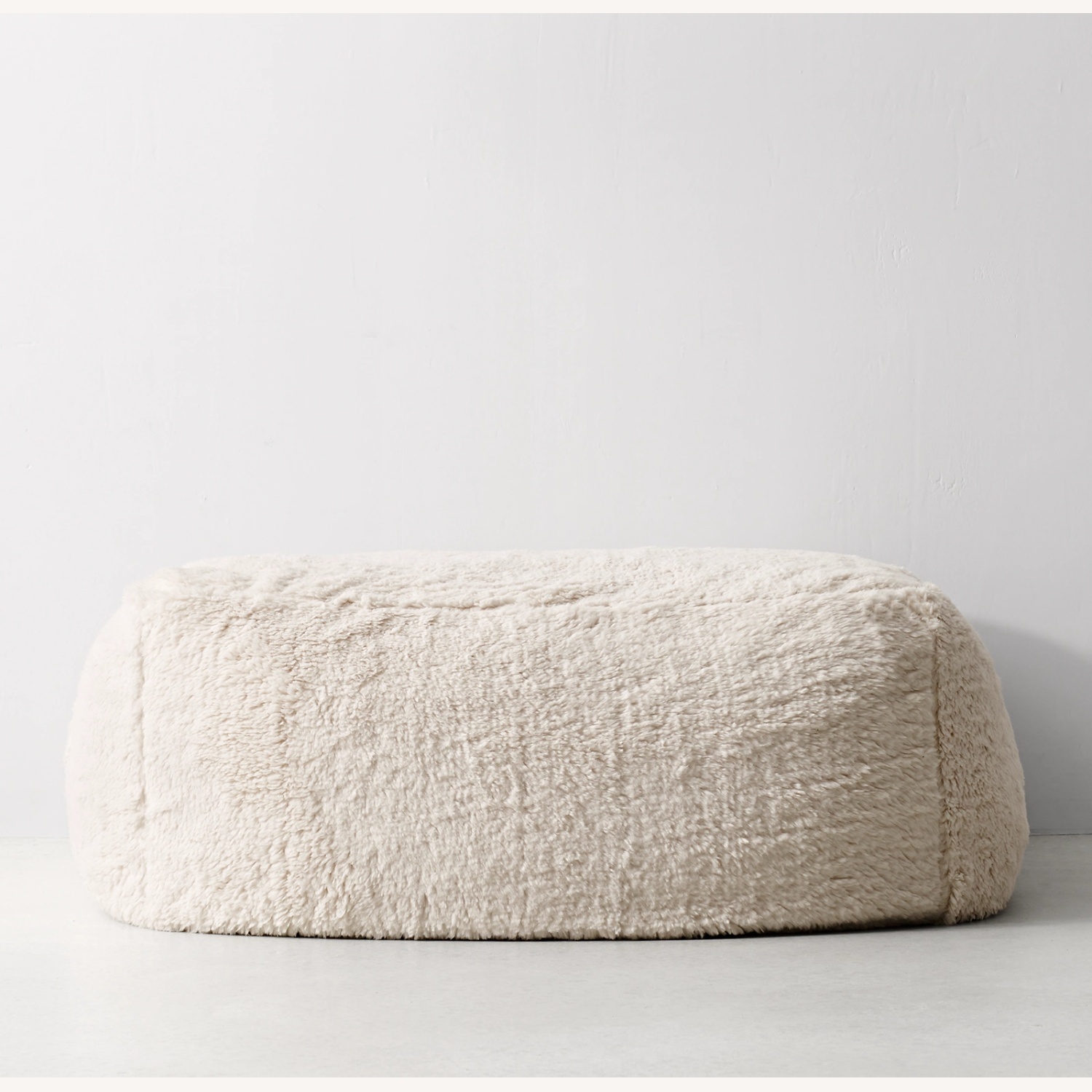 Restoration Hardware Teen Sherpa Ottoman - image-7