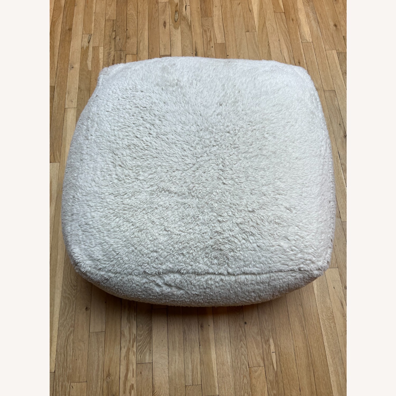 Restoration Hardware Teen Sherpa Ottoman - image-6