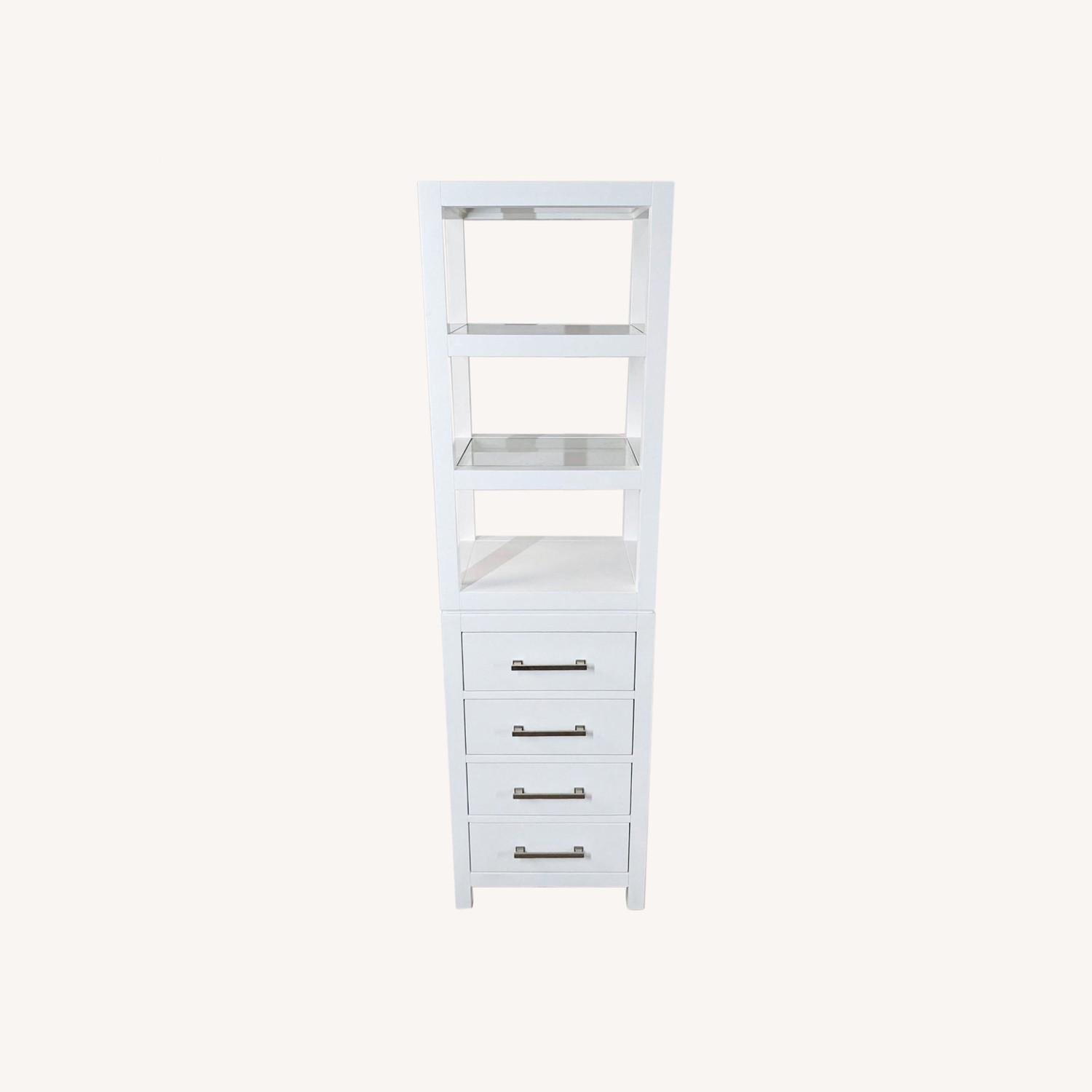 Restoration Hardware Hutton Open-Shelf Hutch - image-0