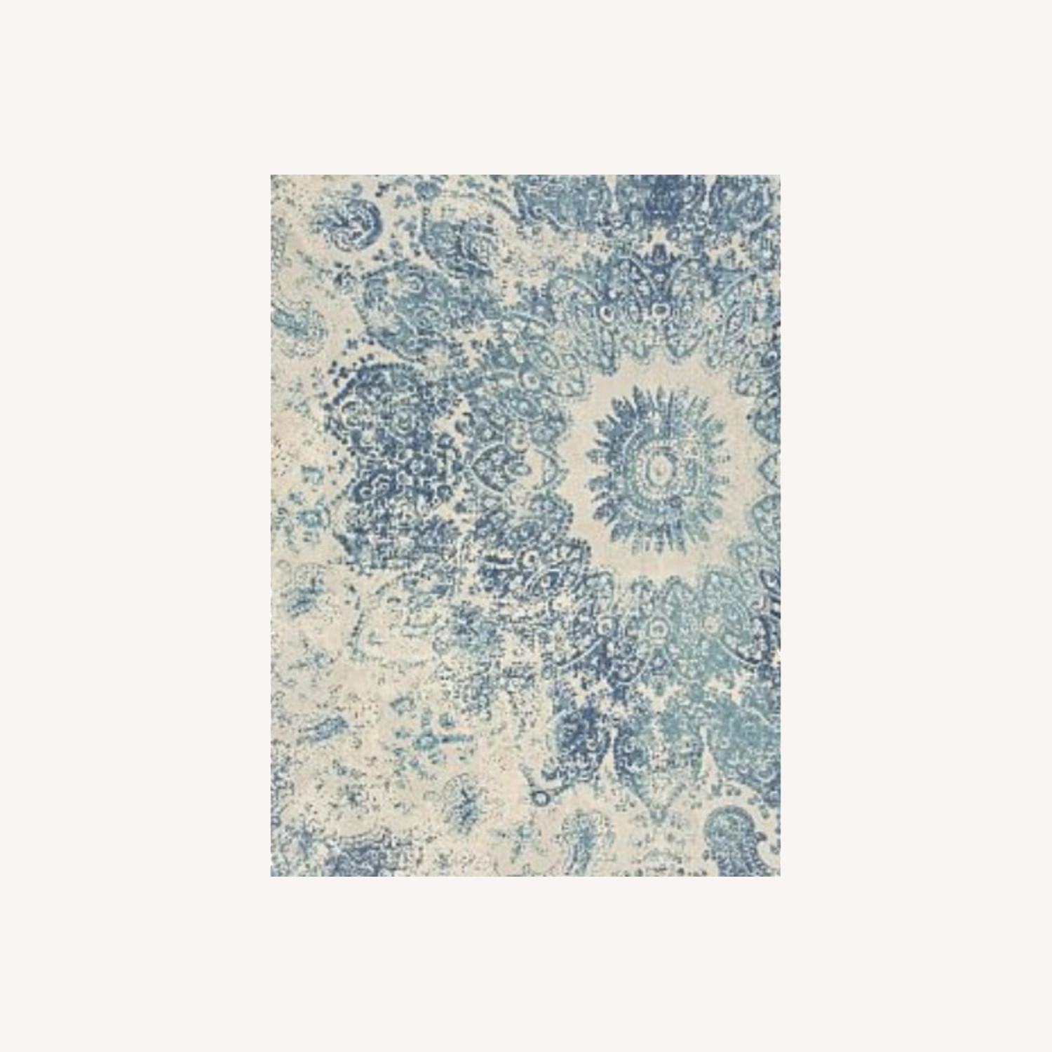 West Elm Distressed Ornament 9x12 Rug AptDeco