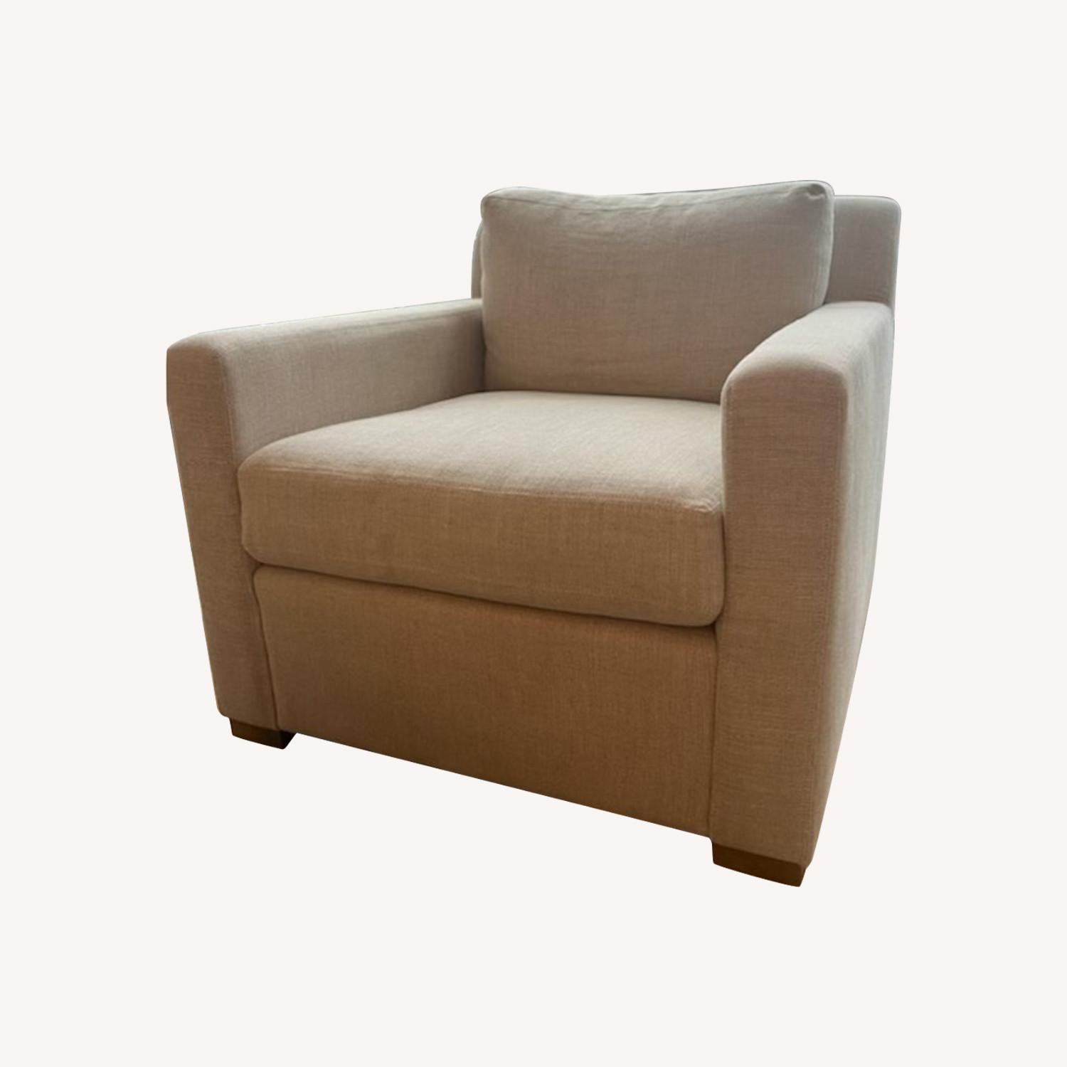 Restoration Hardware Belgian Linen Chairs AptDeco