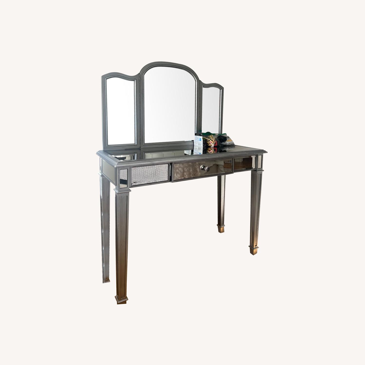 Wayfair Mirrored Vanity AptDeco