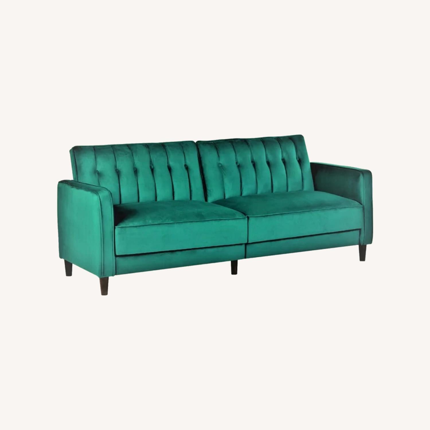 Wayfair Green Chic Sleeper Sofa - image-0