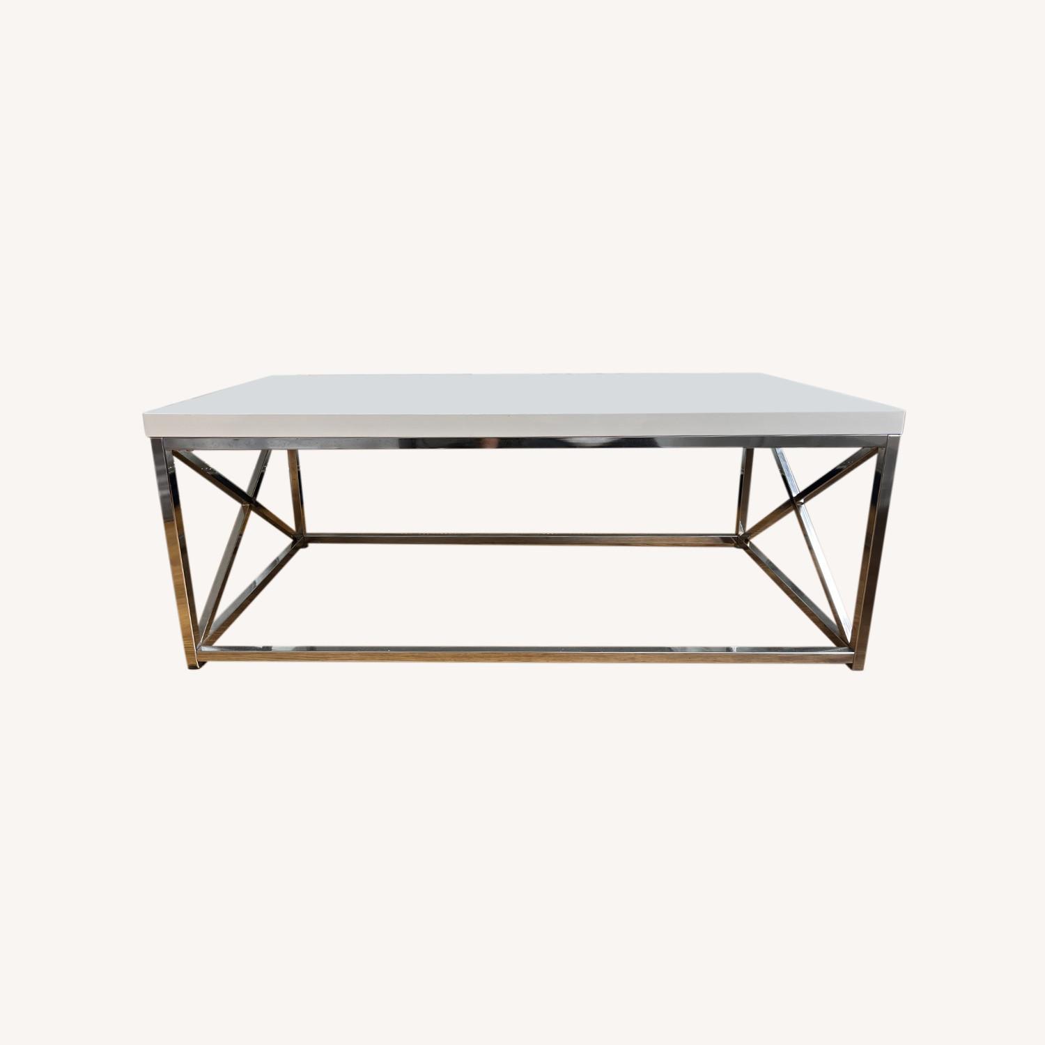 Monarch Furniture Modern Coffee Table AptDeco