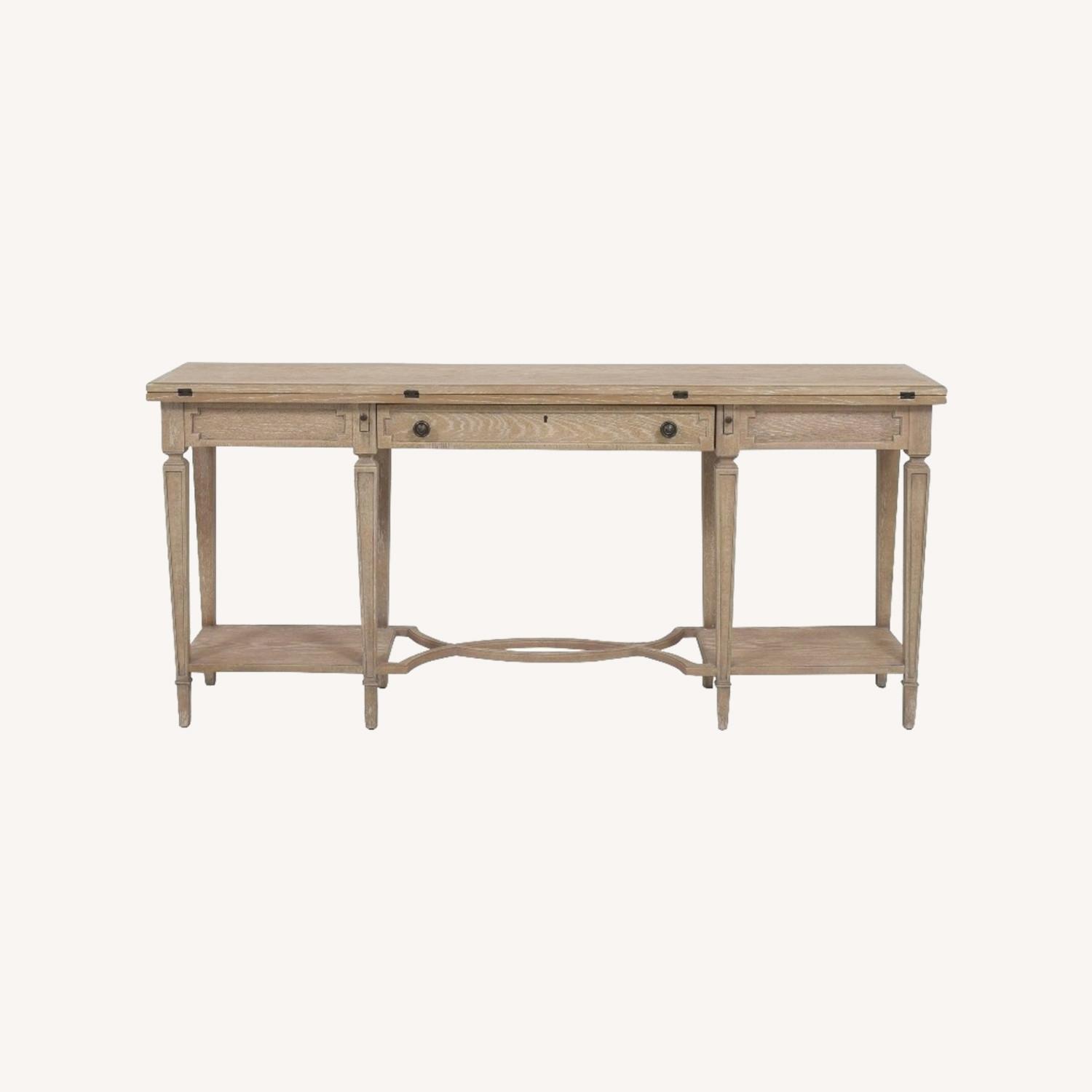 Contemporary Stanley Furniture Flip Top Table AptDeco