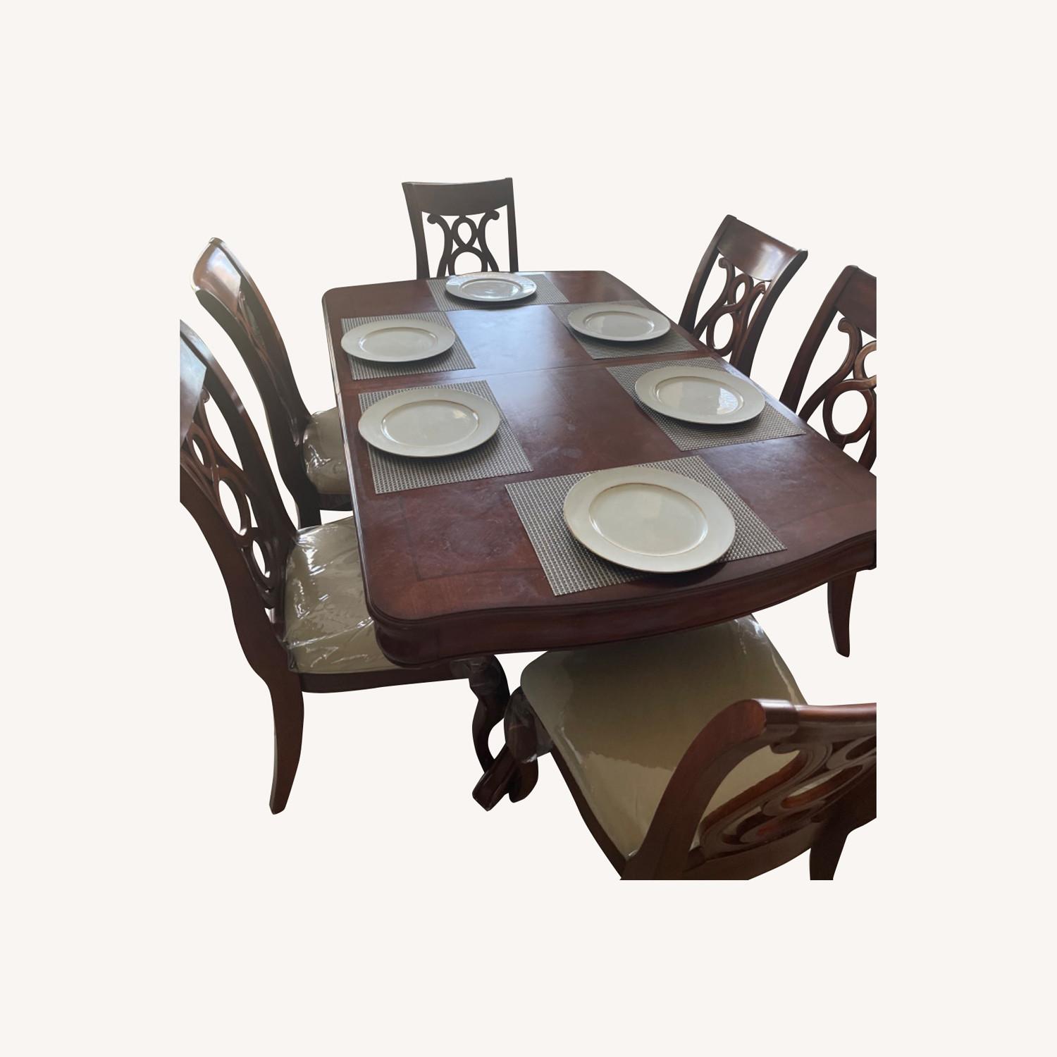 Star Furniture Dining Table Set 6 Chairs AptDeco