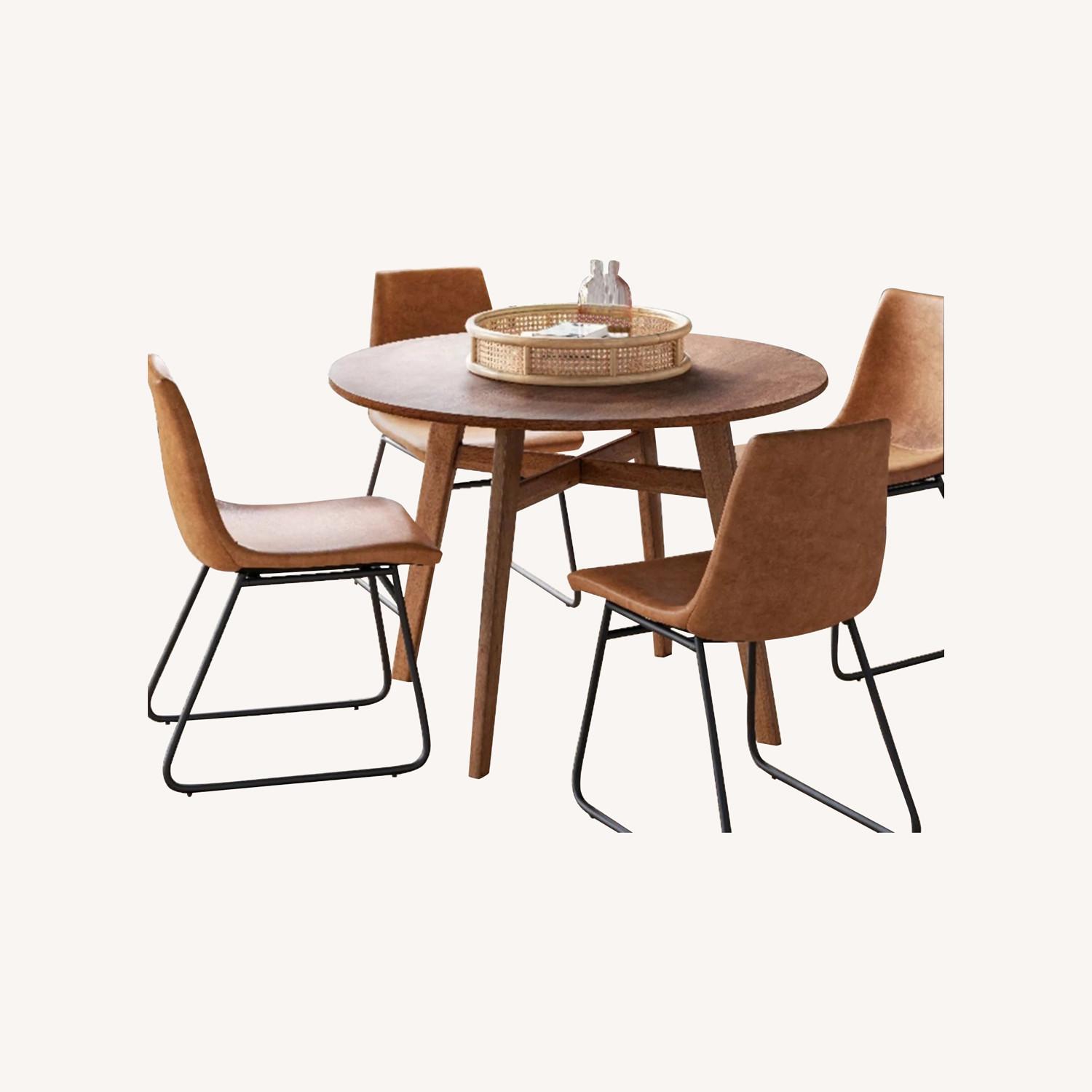 Target Vegan Leather Dining Chairs - image-6