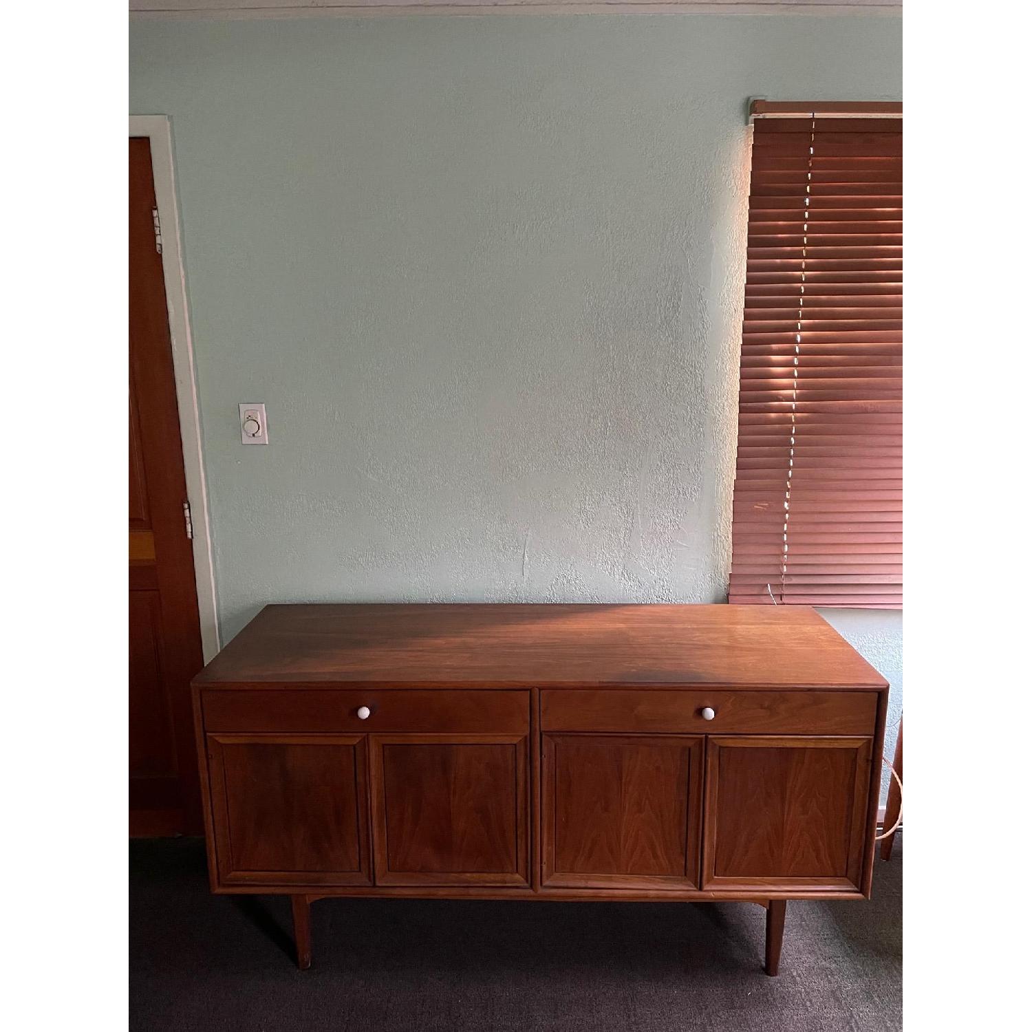 Drexel 1959 Walnut Record Cabinet int Lighting - image-23