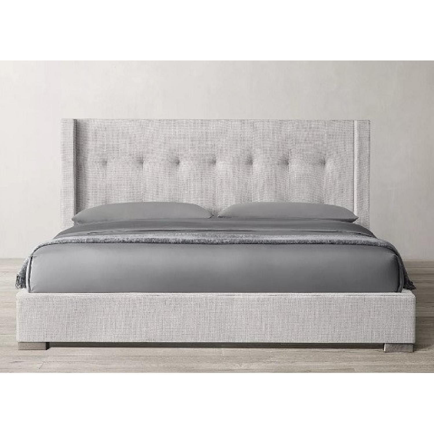 Restoration Hardware King Size Bed - image-0