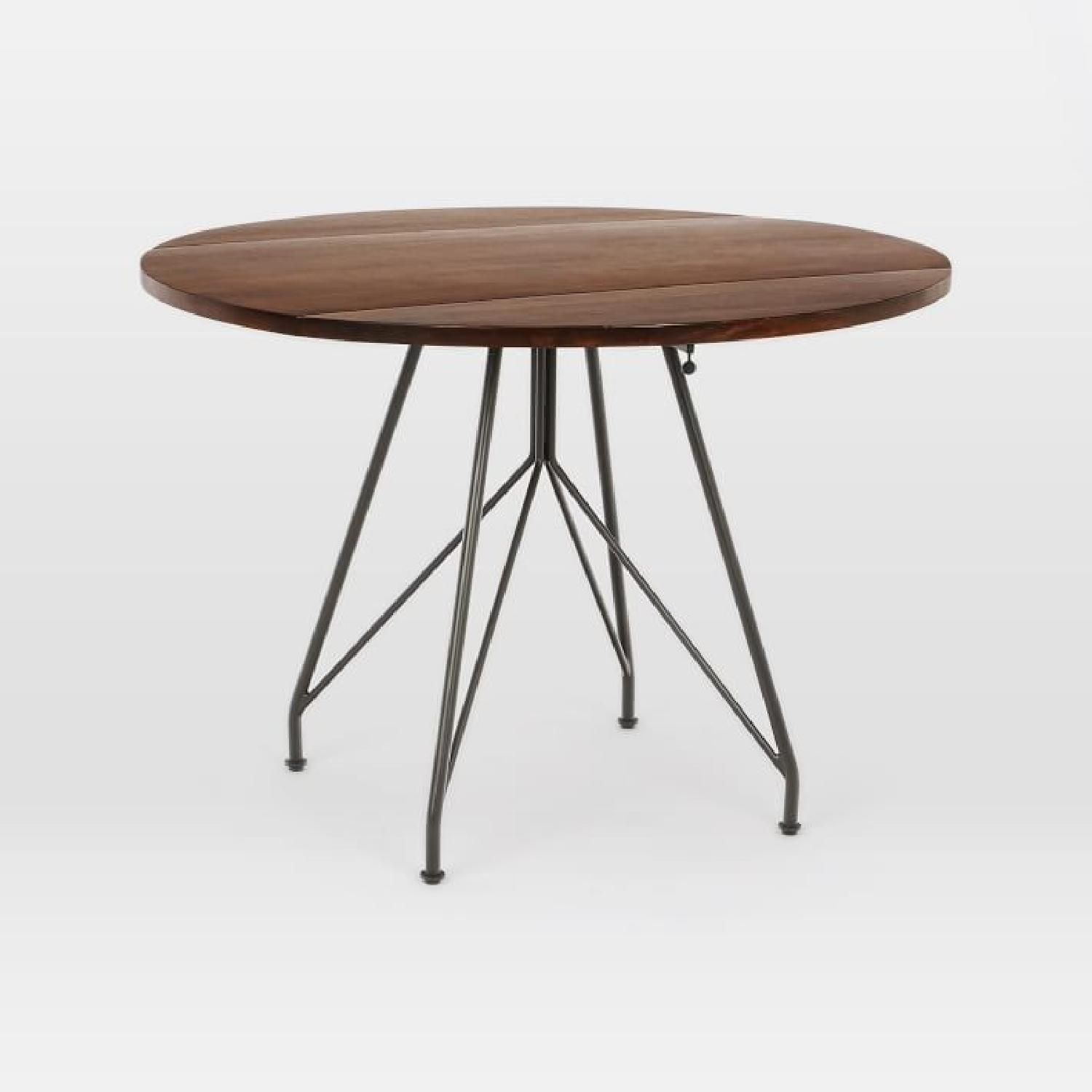 West Elm Jules Drop Leaf Expandable Dining Table - image-6