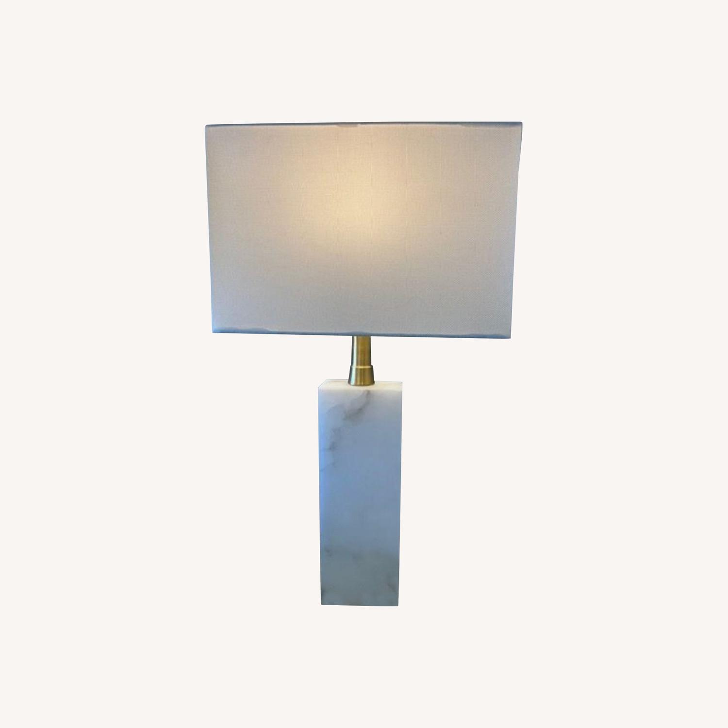 Joss & Main Alabaster Table Lamp AptDeco
