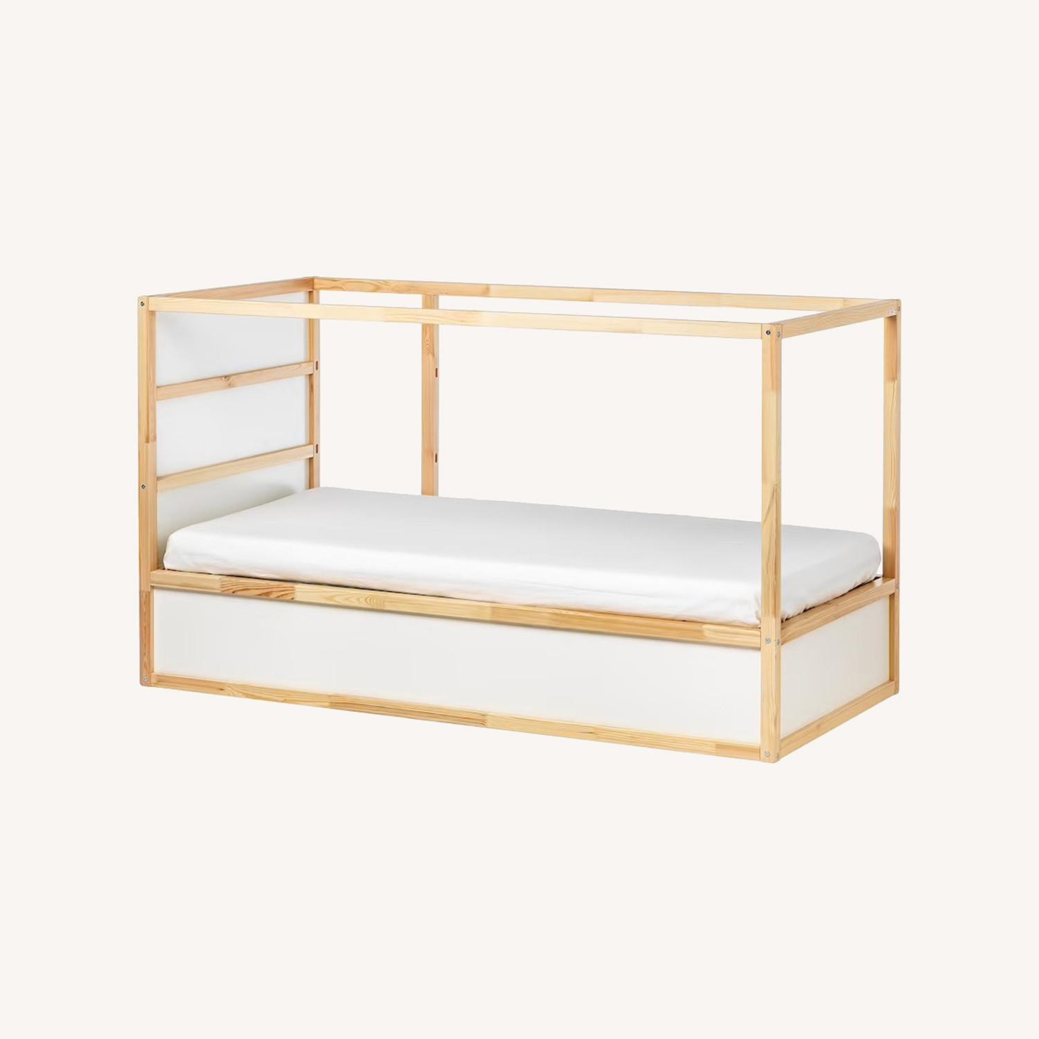IKEA Kura Reversible Bed + Tent - image-0