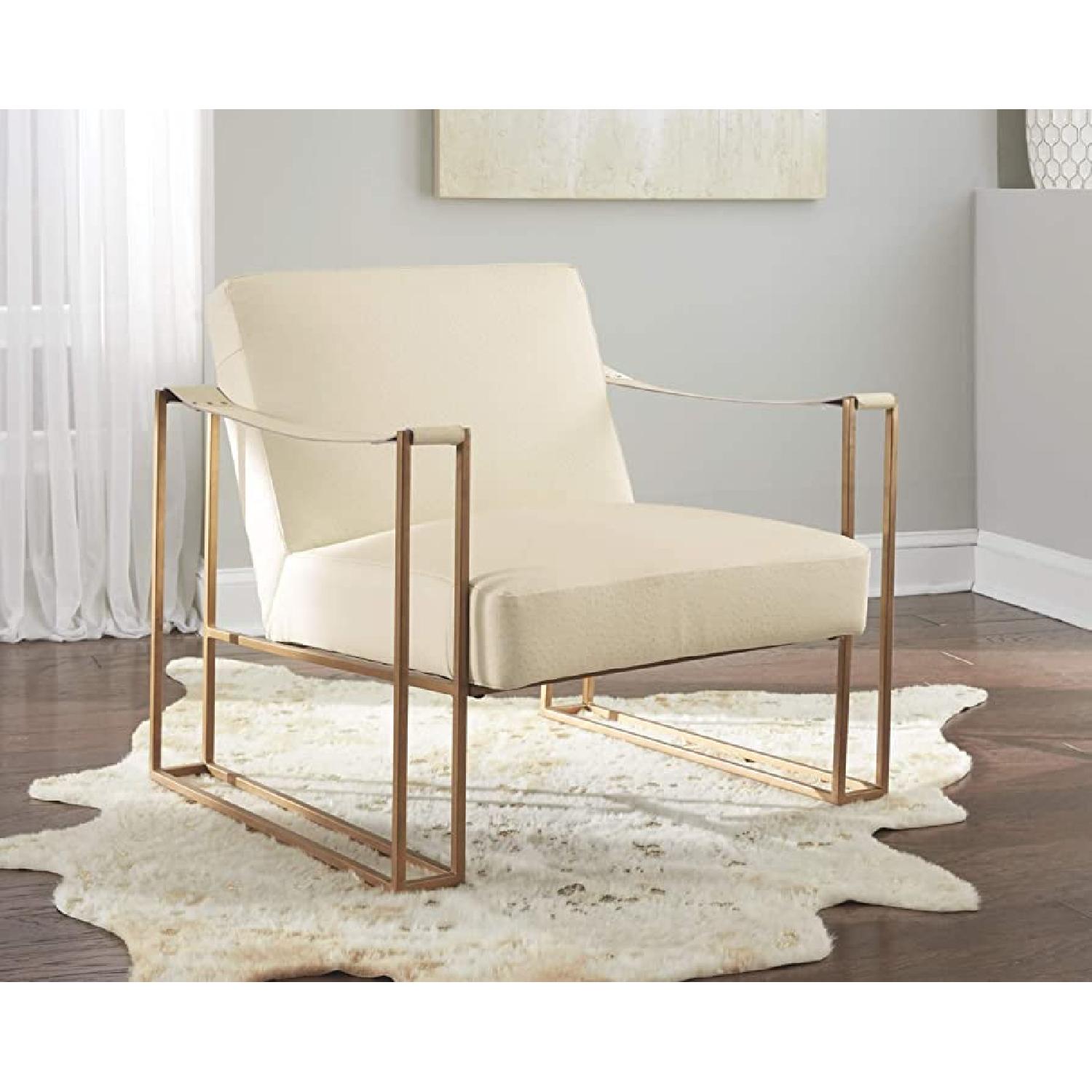 Ashley Kleemore Cream Accent Chair - image-9