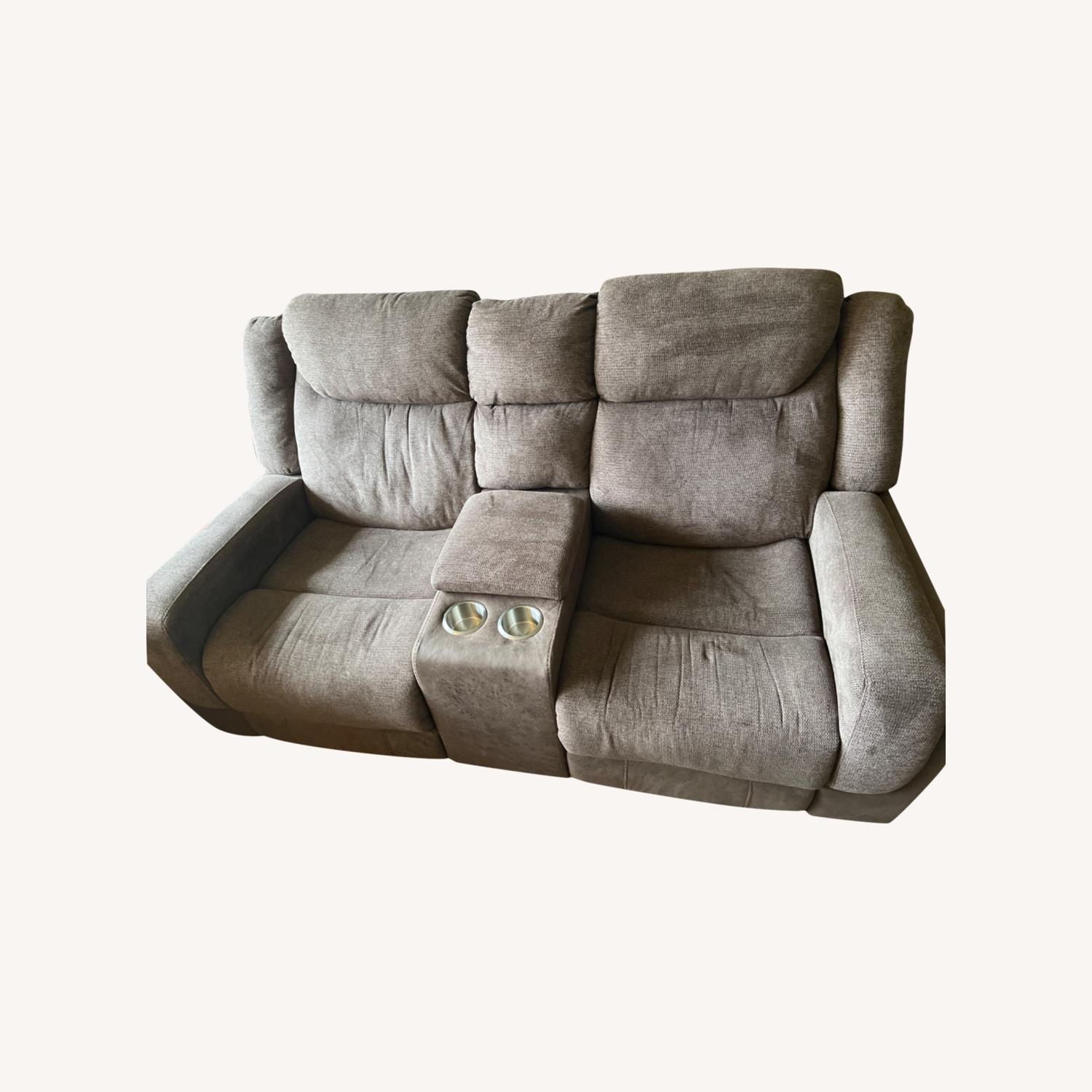 Furniture Row Reclining 2 Seater AptDeco
