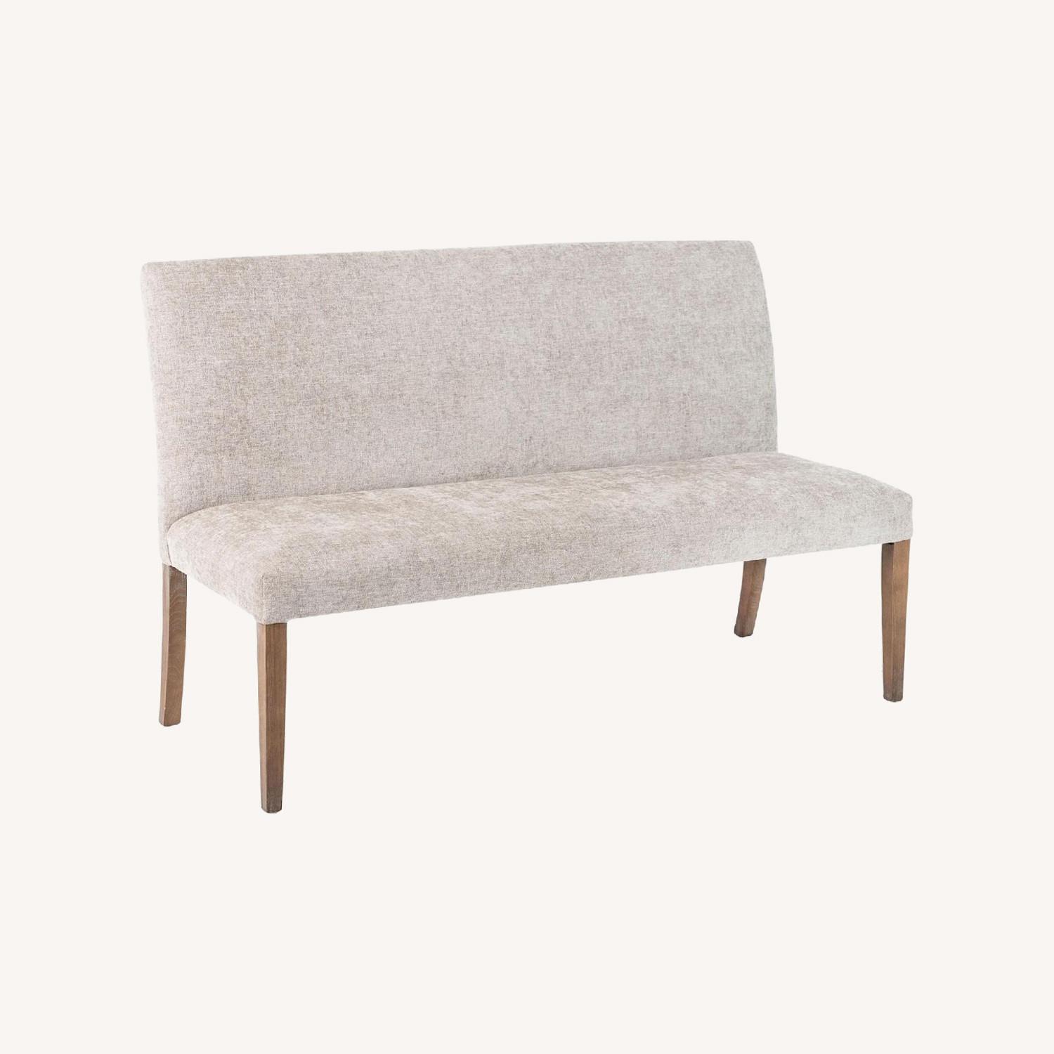 World Market Upholstered Dining Bench - image-0