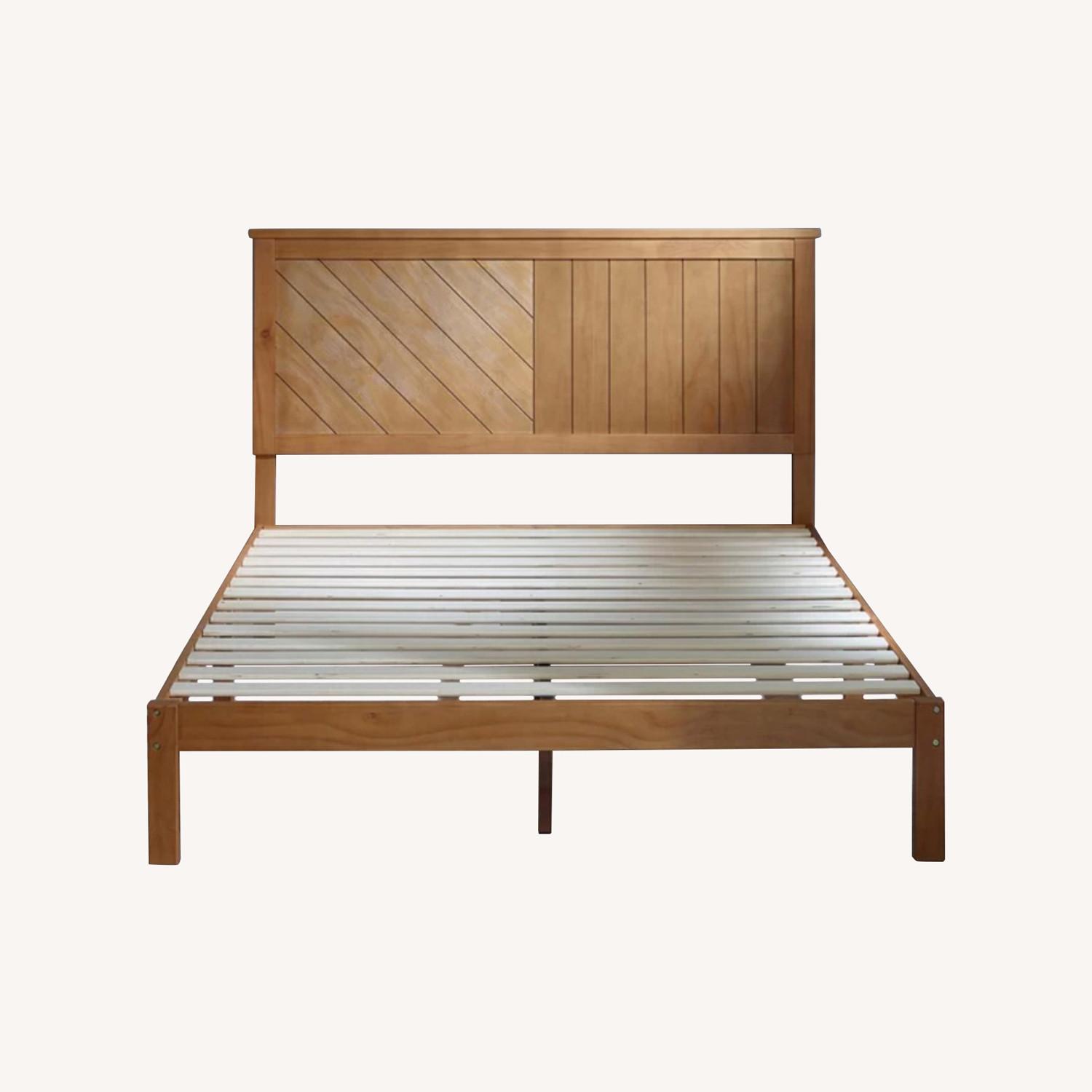 Breakwater Bay Queen Wooden Meryl Bed AptDeco