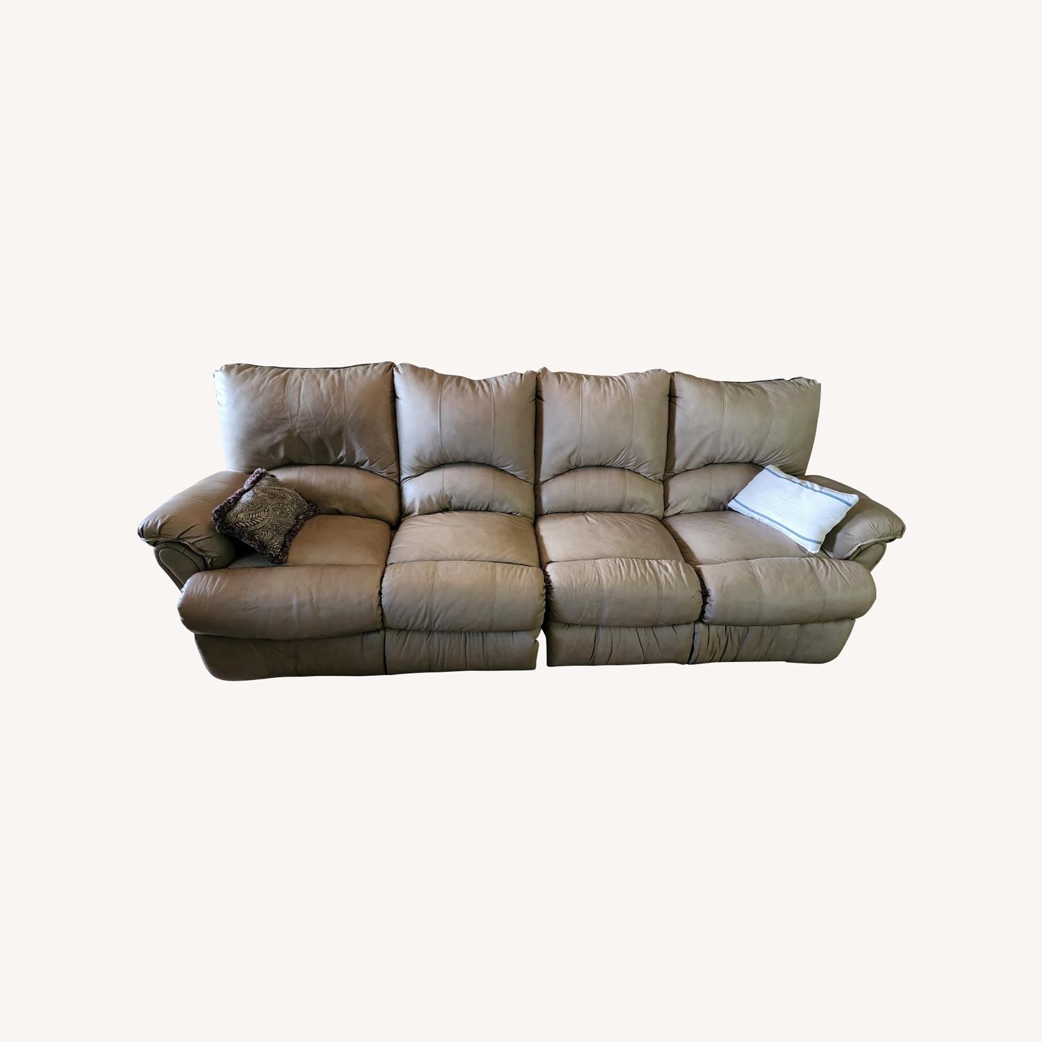 Lane Furniture 4 Piece Leather Seating - image-0