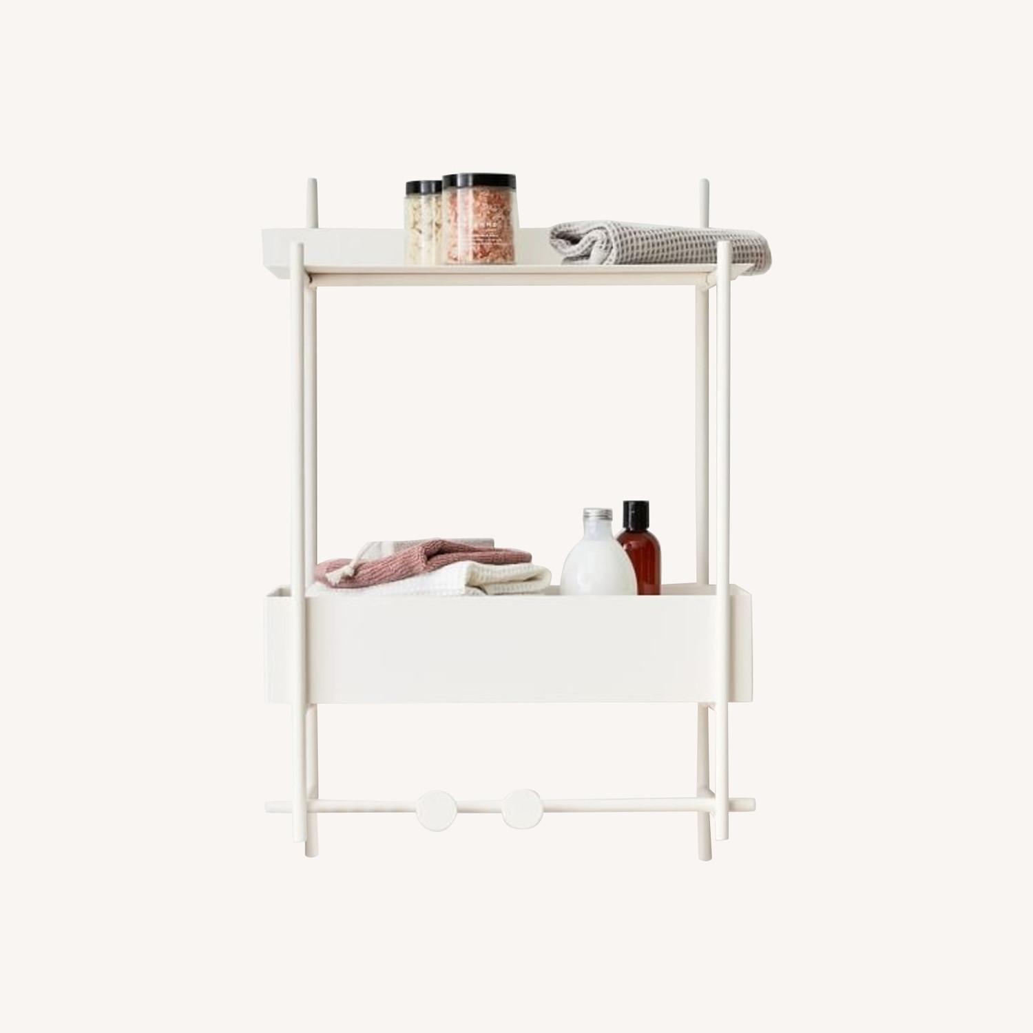 West Elm Floating Lines All In One, White, 24" AptDeco