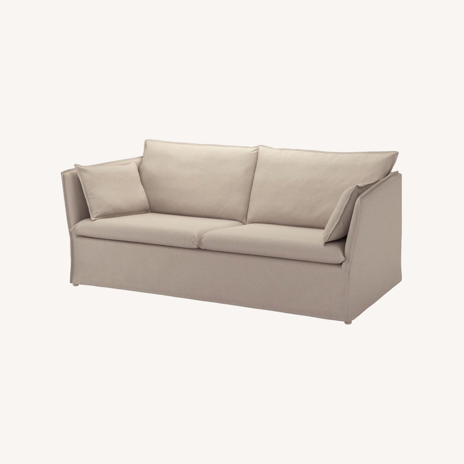 IKEA Backsalen Beige Sofa - image-0