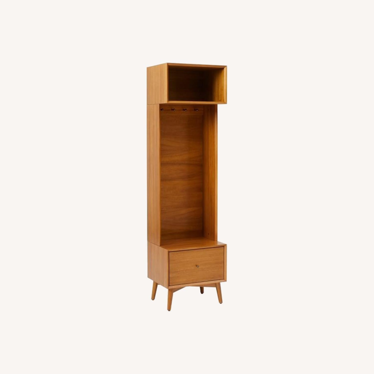 West Elm Mid Century (20") Entryway Locker, Acorn - image-0