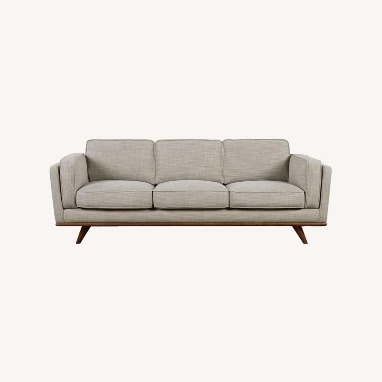 West Elm Zander 90" Sofa, Austria, Shell, Almond AptDeco