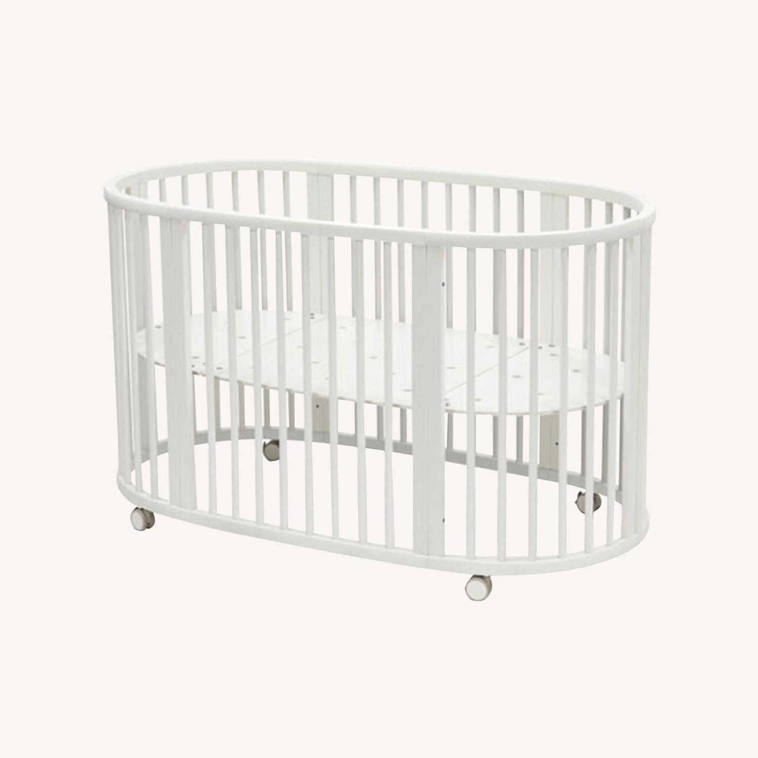 Stokke AS Regular Size Crib with Junior Extension AptDeco
