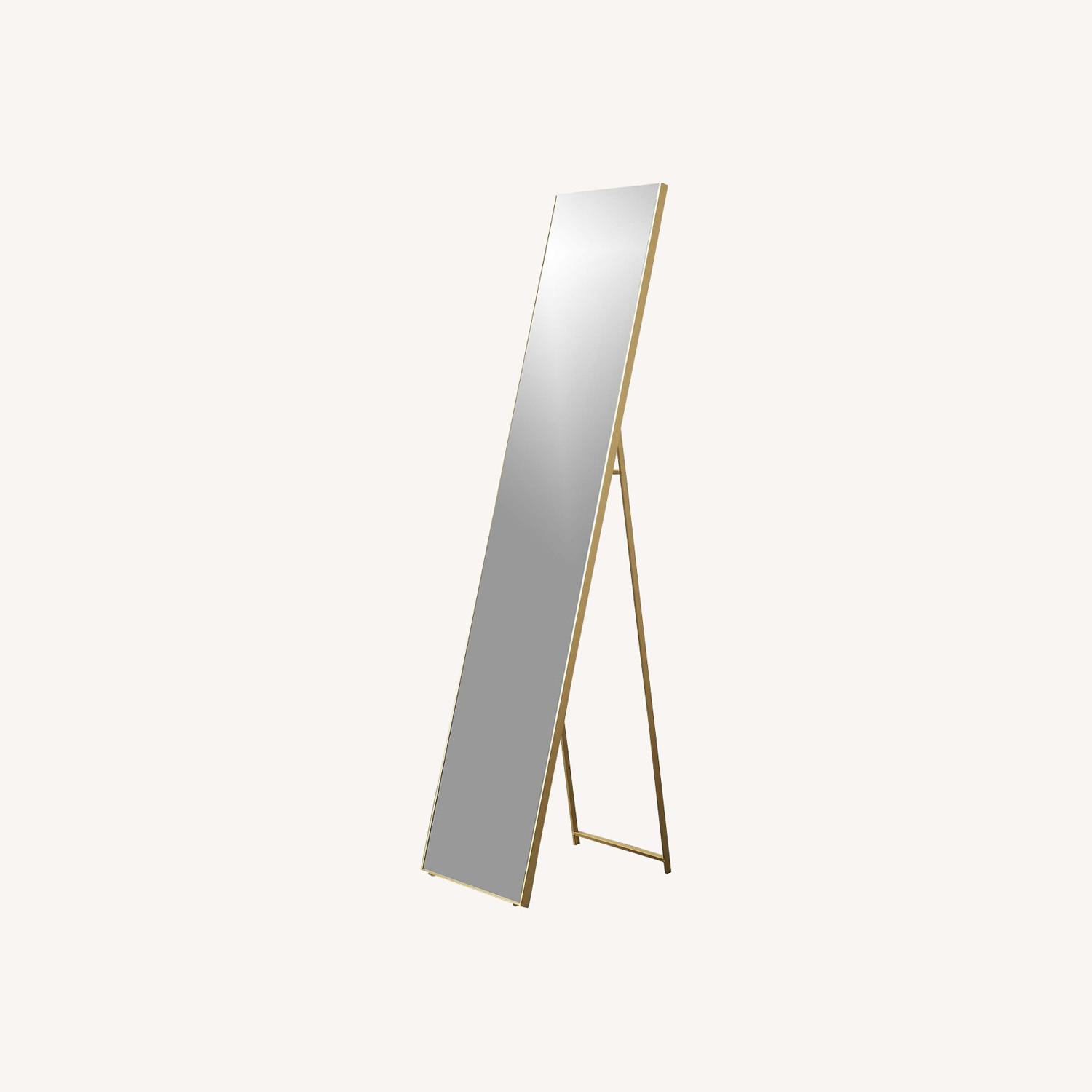 CB2 Infinity Brass Mirror - image-5