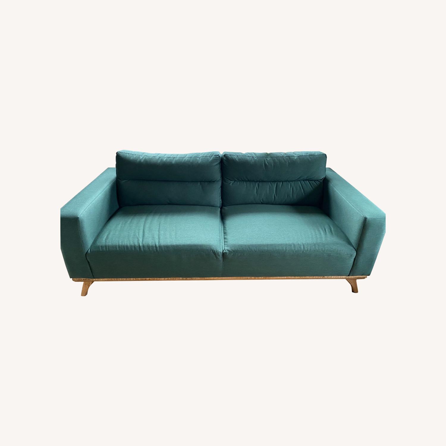 The Roomplace Cordova Emerald Sofa AptDeco