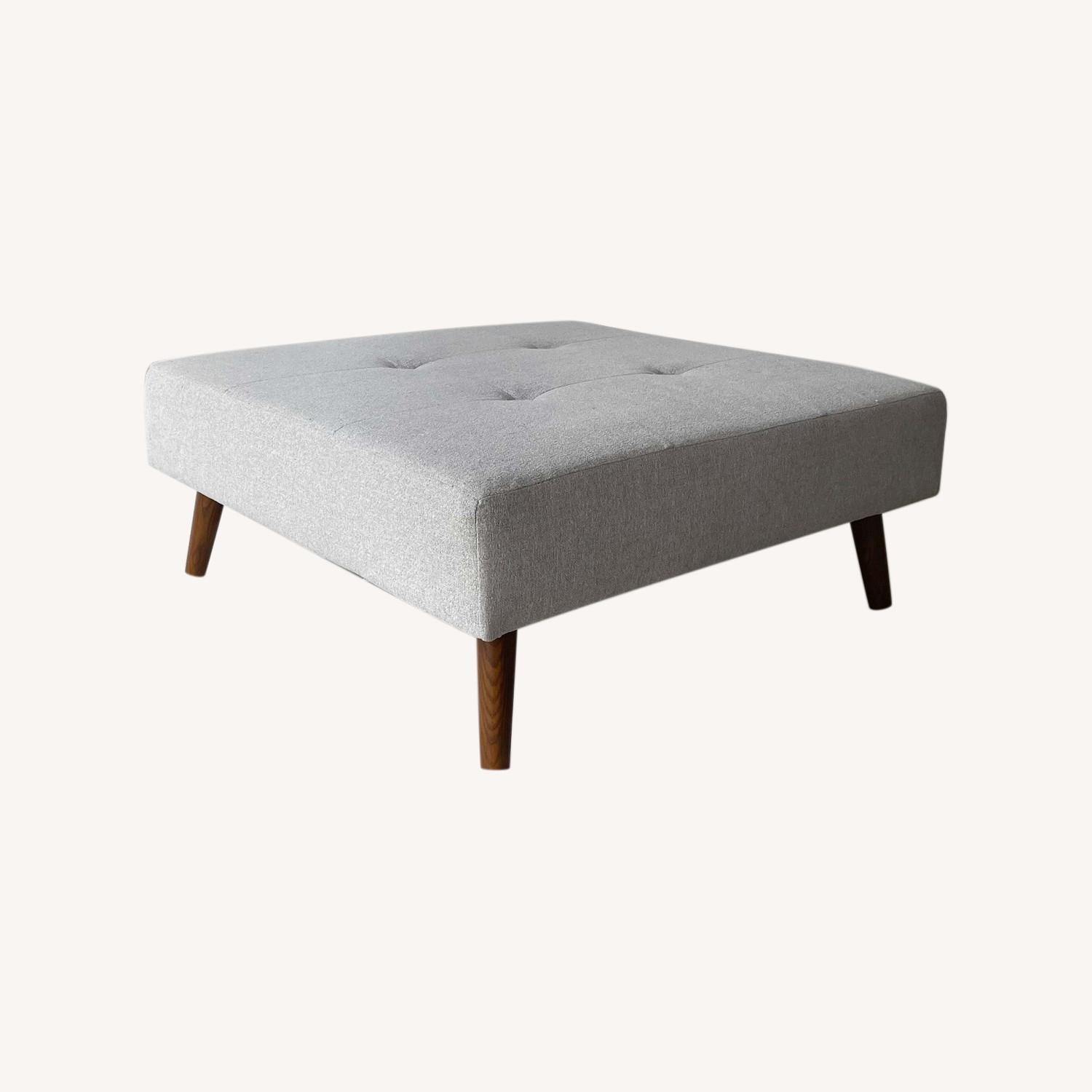 West Elm Tillary Ottoman + Couch - image-9