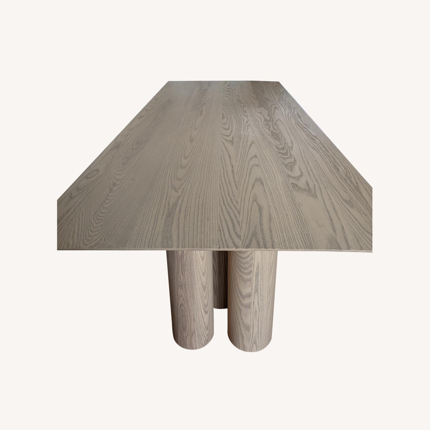 Maiden Home Whitewashed Reade Dining Table - image-0