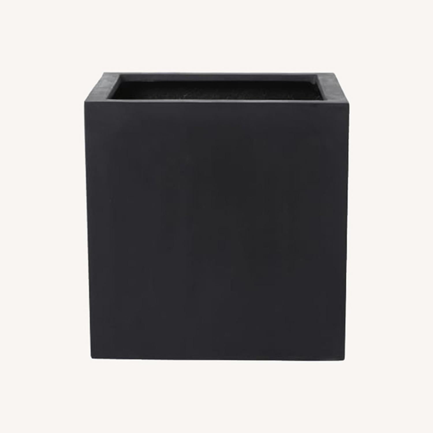 West Elm Cityscape Ficonstone Planter - image-0