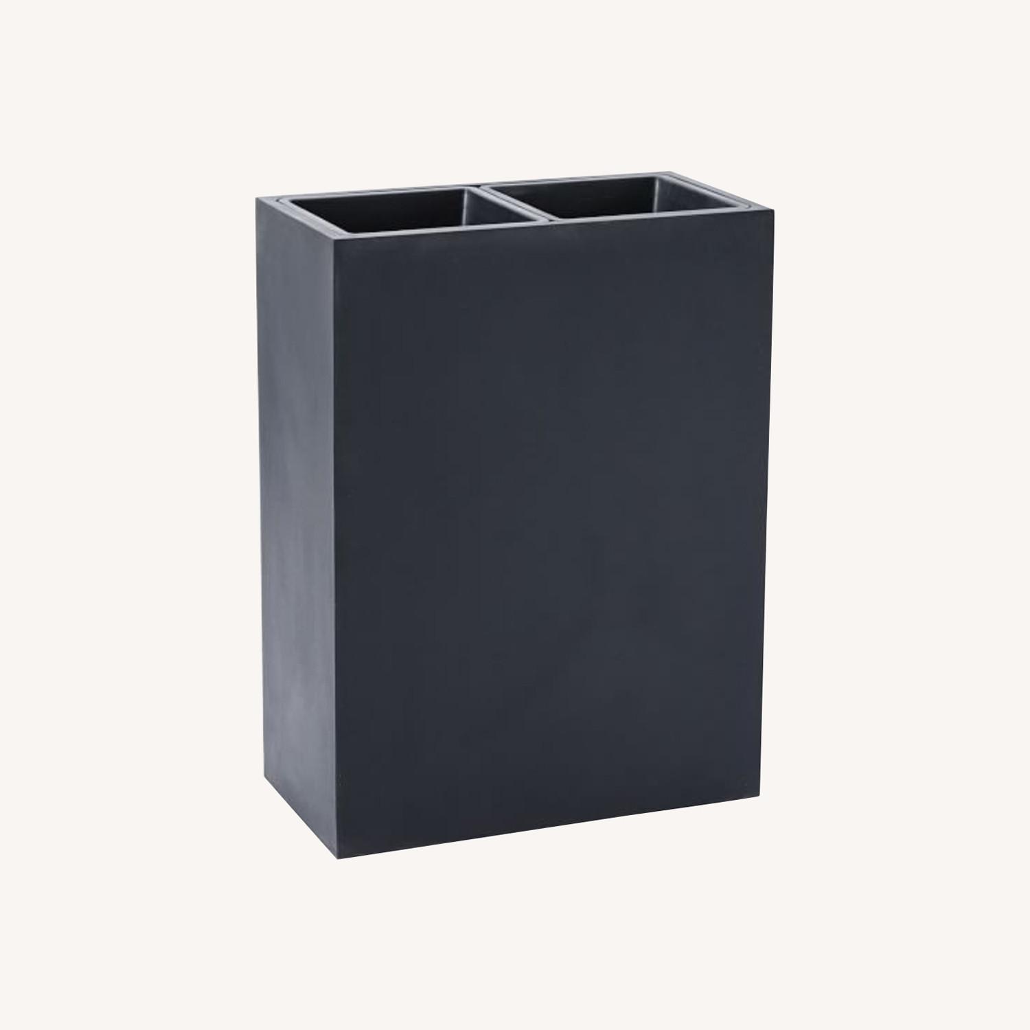 West Elm Cityscape Ficonstone Planter - image-0