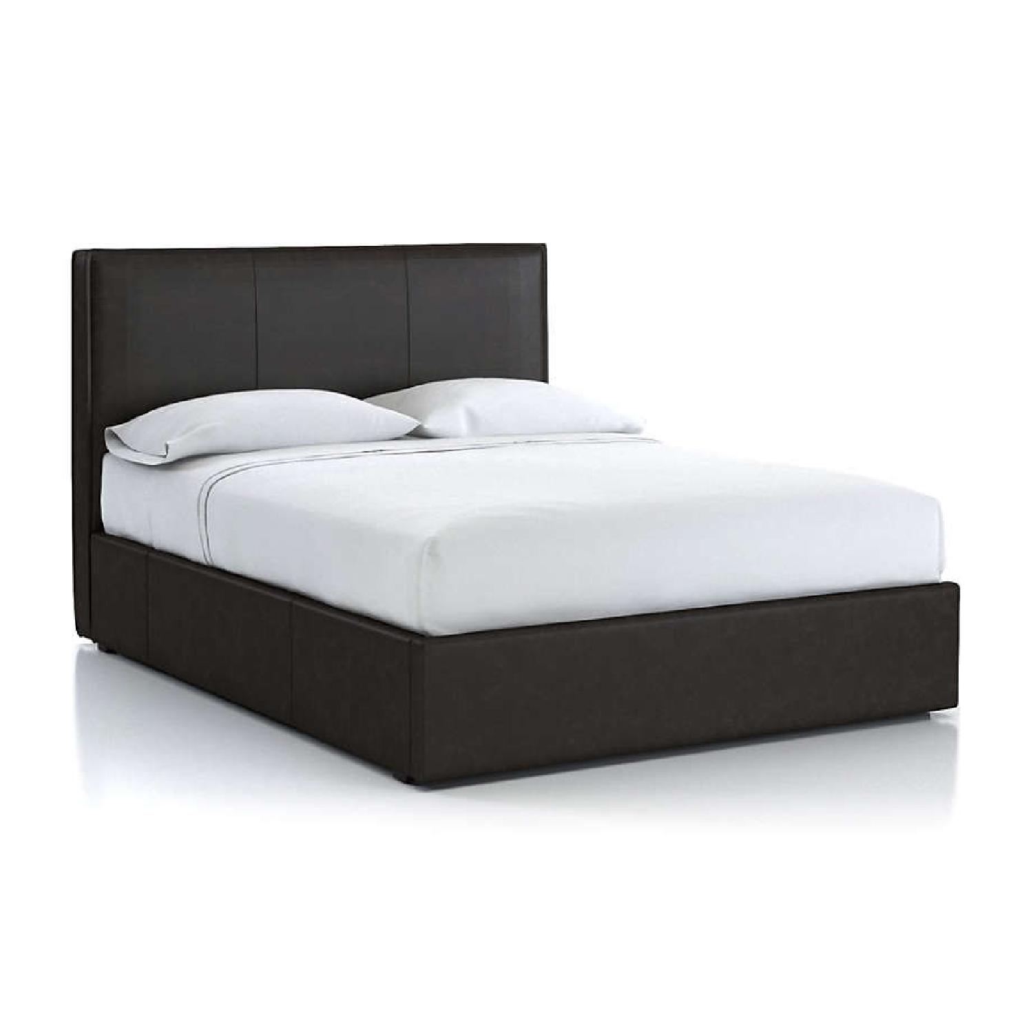 Crate and Barrel Queen Storage Bed Frame - image-5