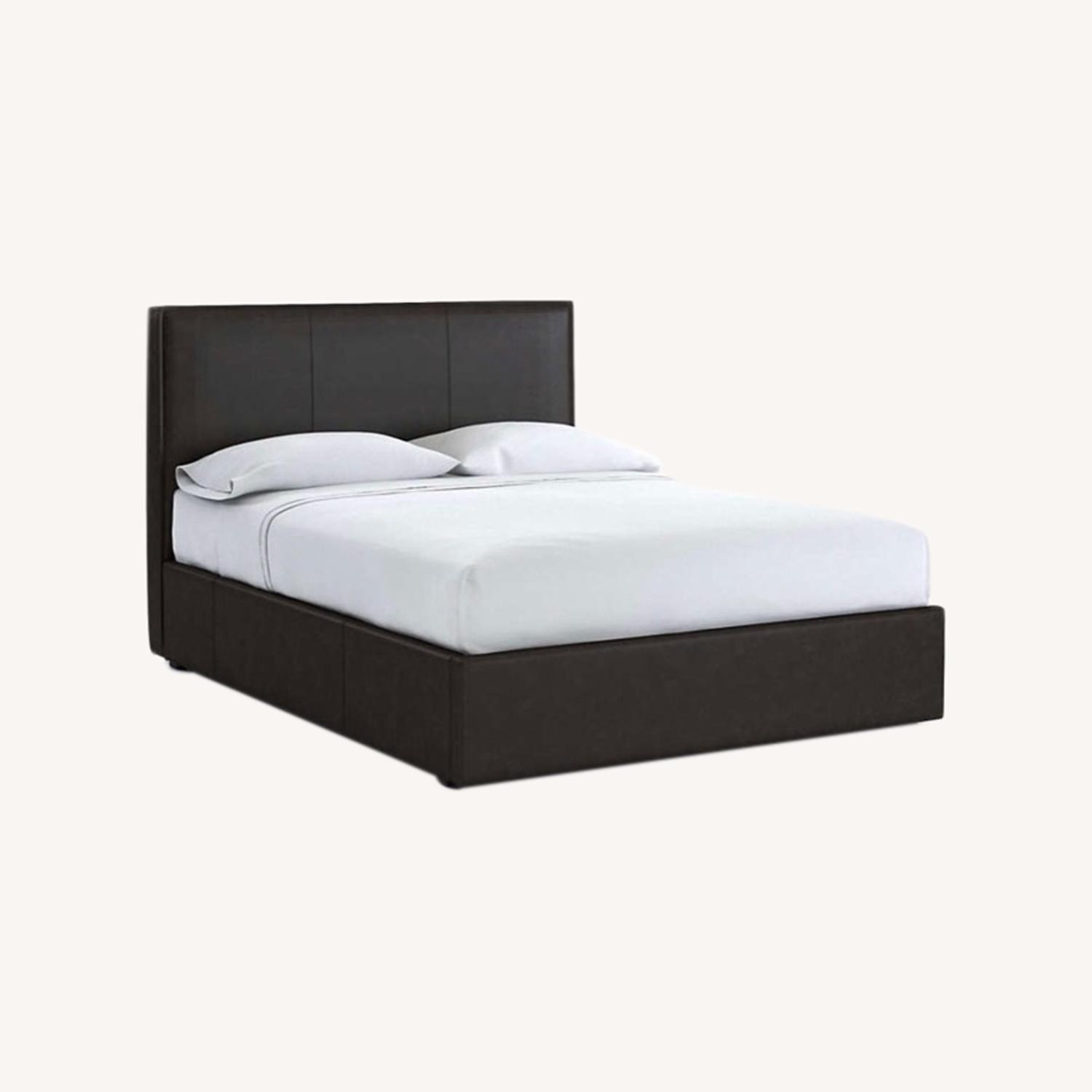 Crate and Barrel Queen Storage Bed Frame AptDeco