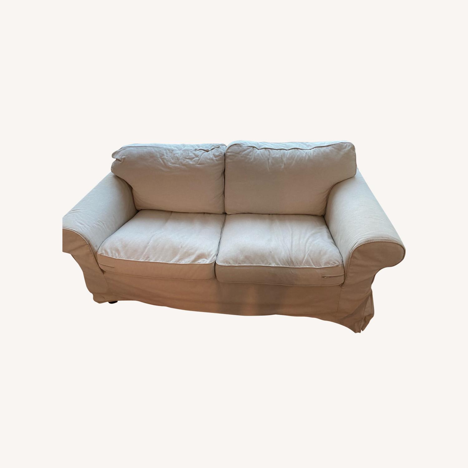 Natural Loveseat AptDeco