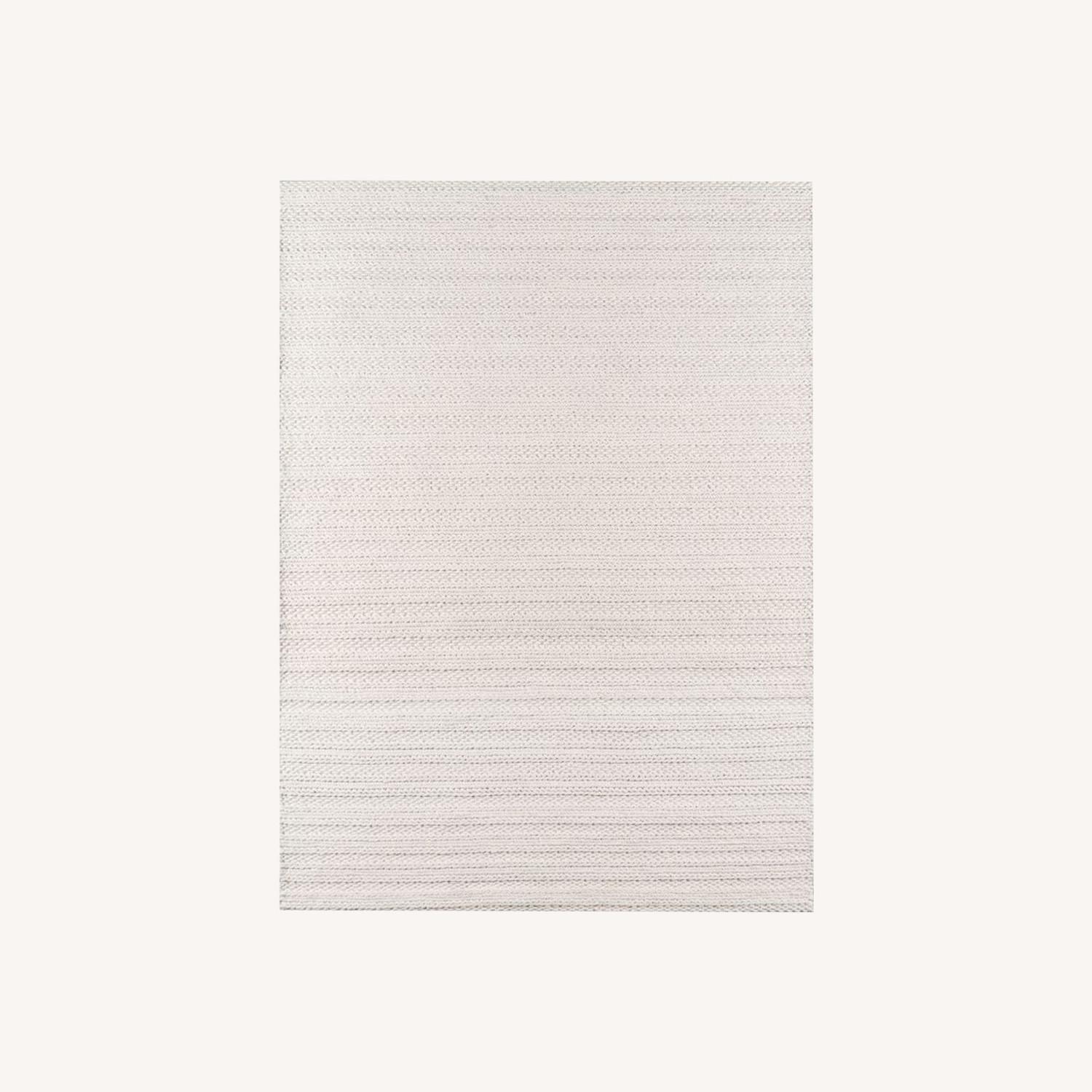 Pottery Barn Vale Handwoven Wool Rug 2 x 3' Ivory AptDeco