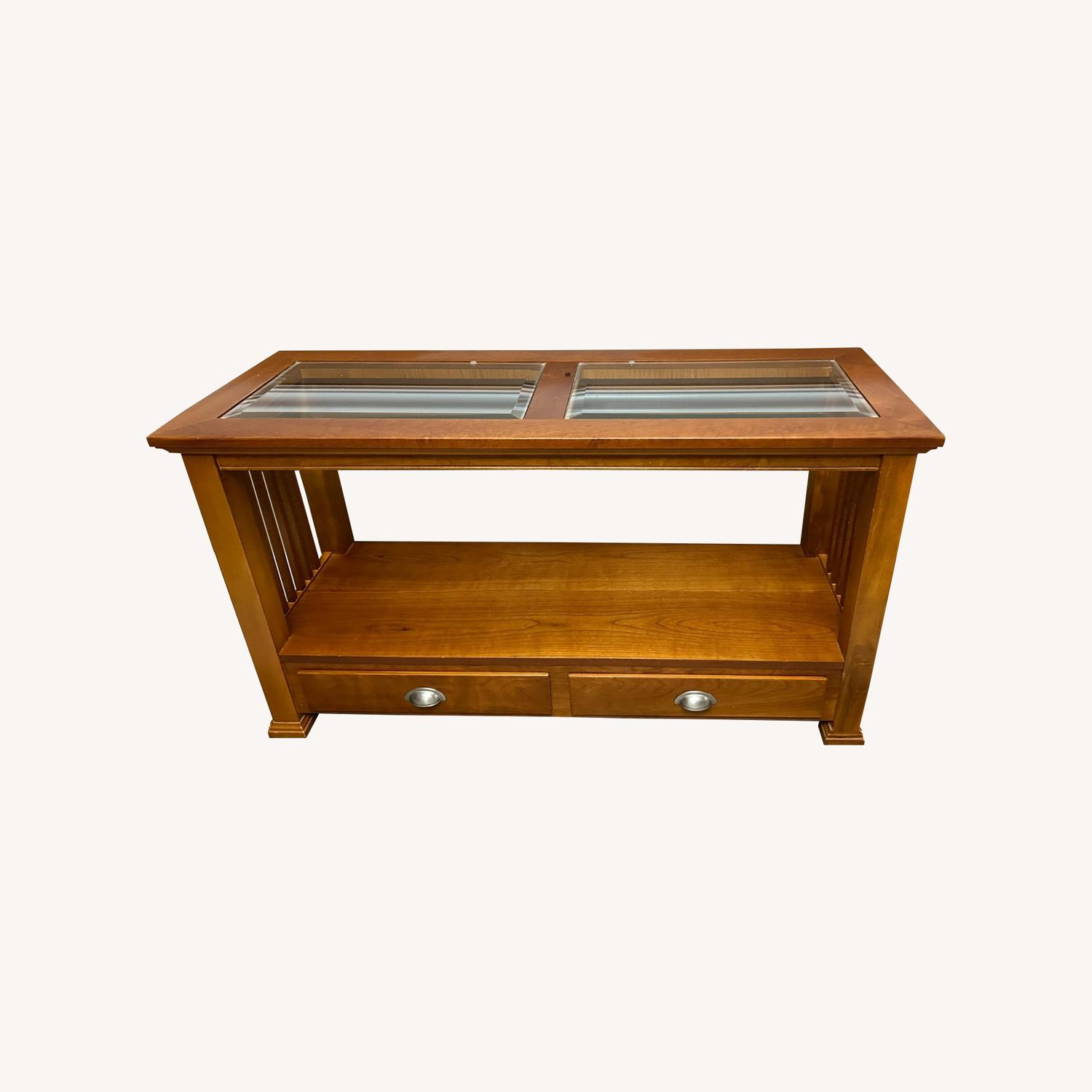 Bassett Solid Cherry Side Table - image-0