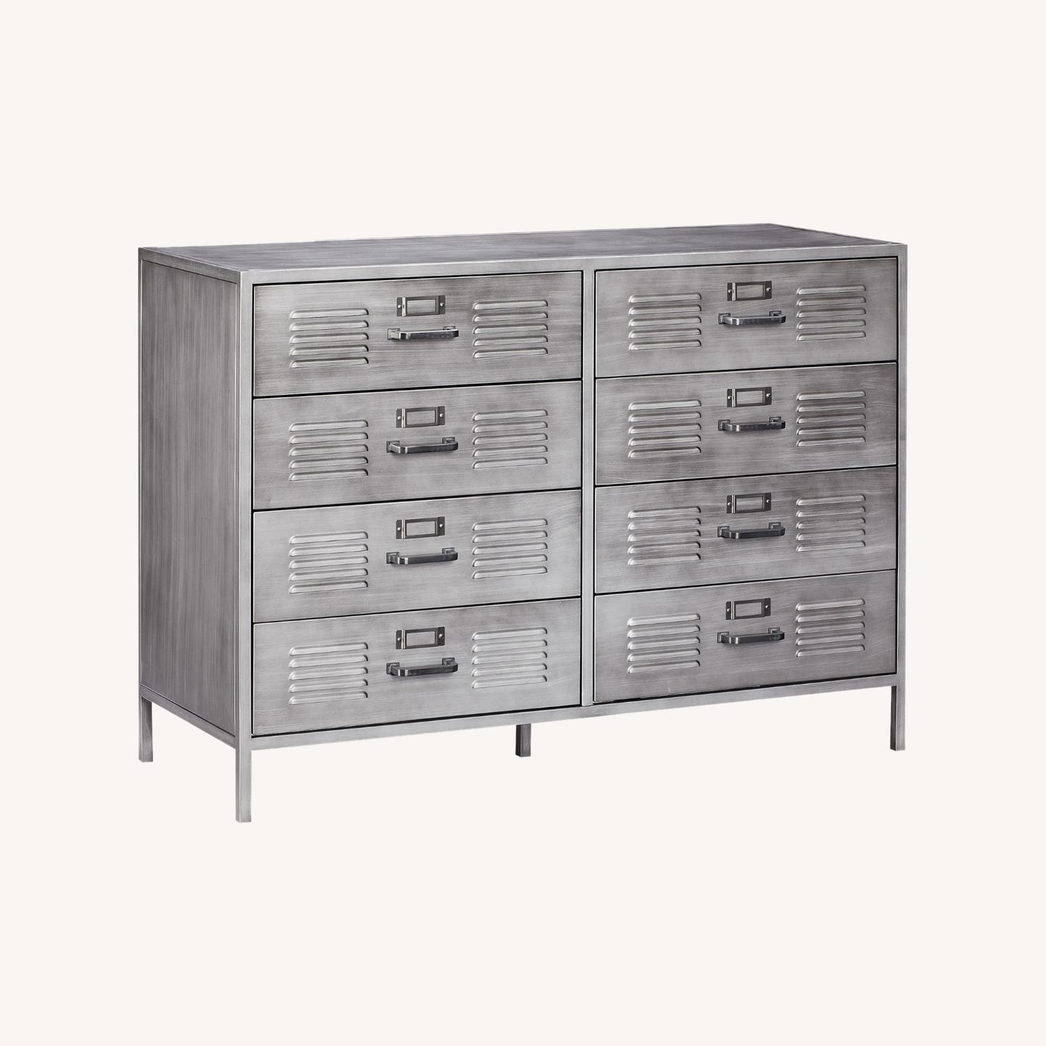 Pottery Barn Locker 8Drawer Wide Dresser AptDeco