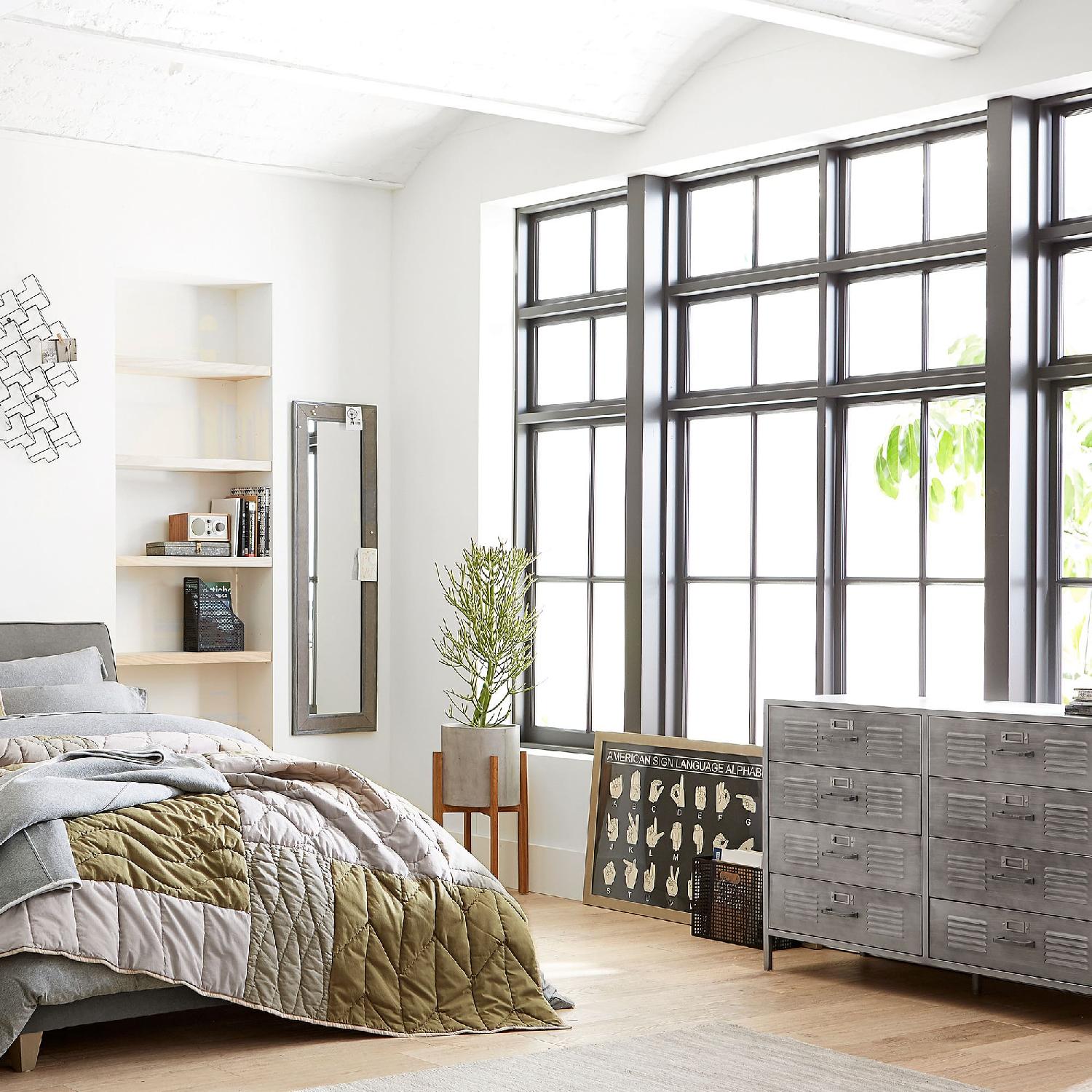 Pottery Barn Locker 8Drawer Wide Dresser AptDeco